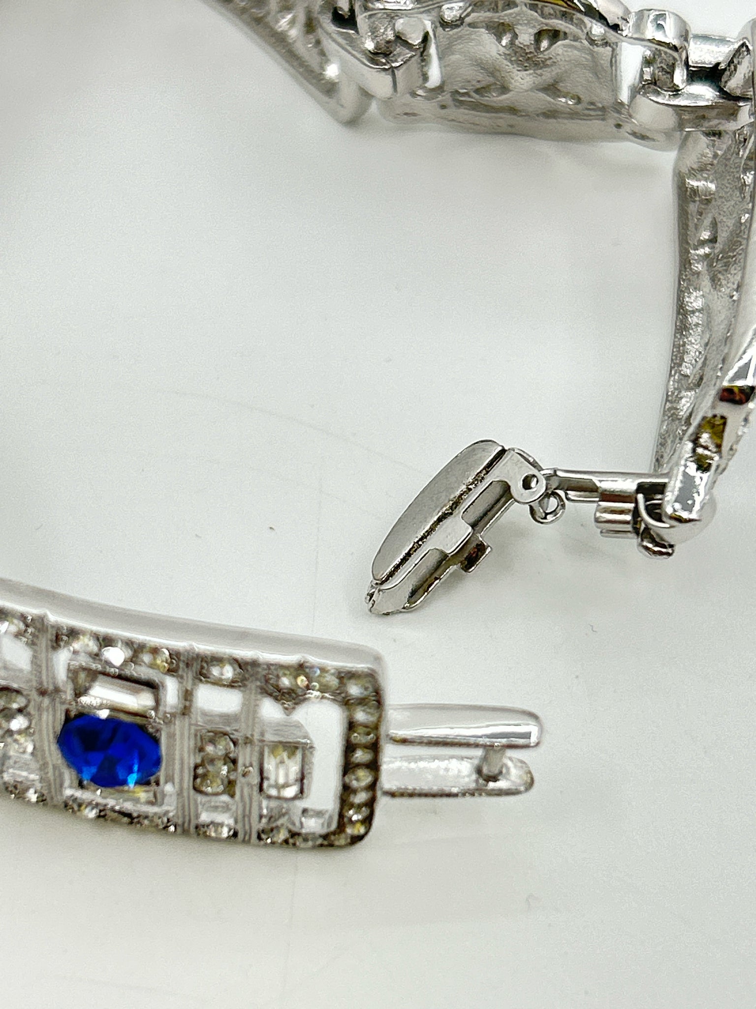 SUZANNE SOMERS SILVER AND BLUE Bracelet