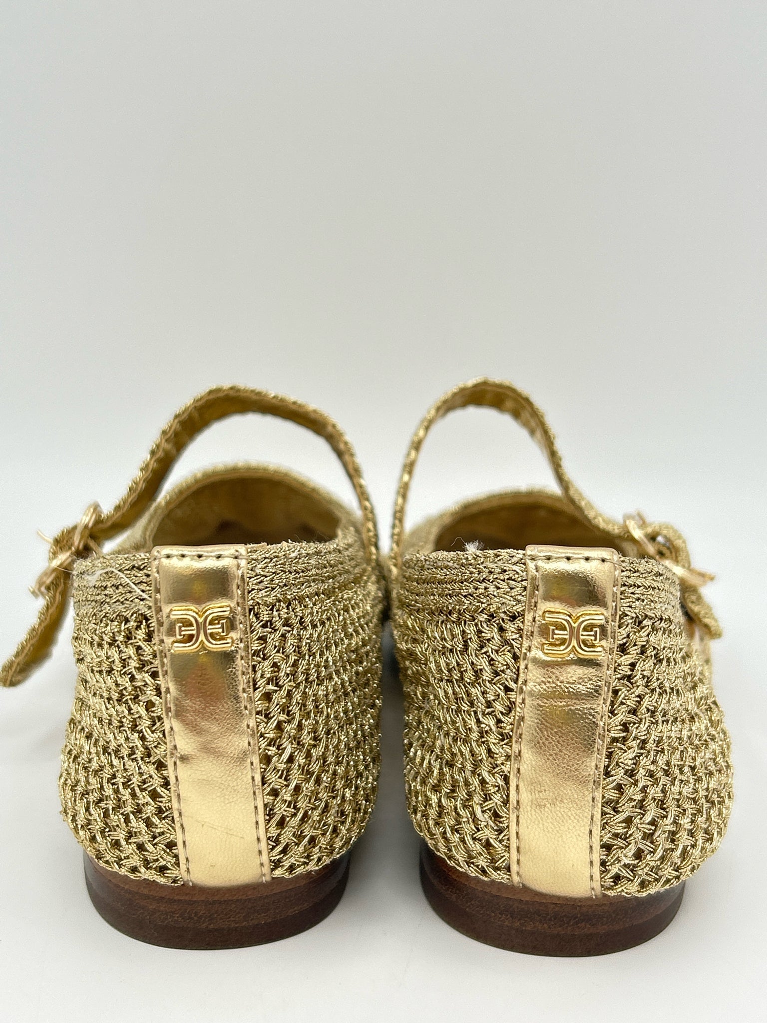 SAM EDELMAN Size 8 Gold Women Flats
