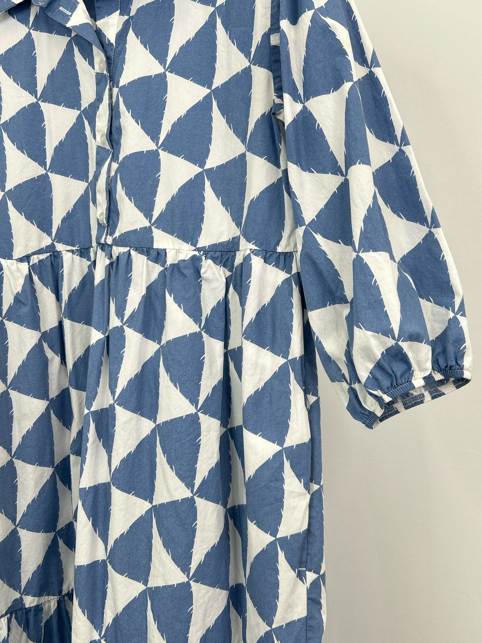 MAEVE Size M blue and white Women Dress