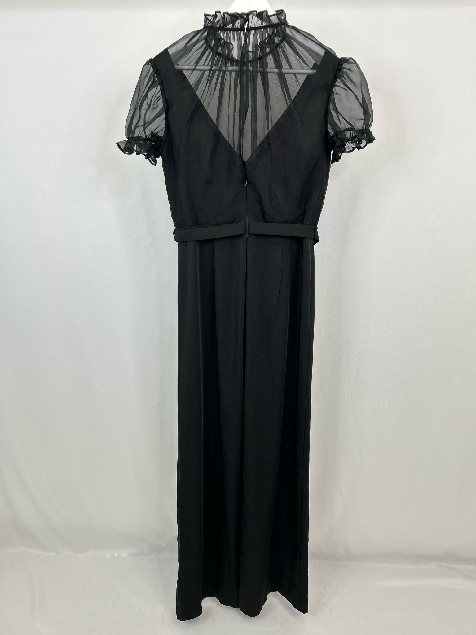 MAC DUGGAL Size 12 Black Women Jumpsuit