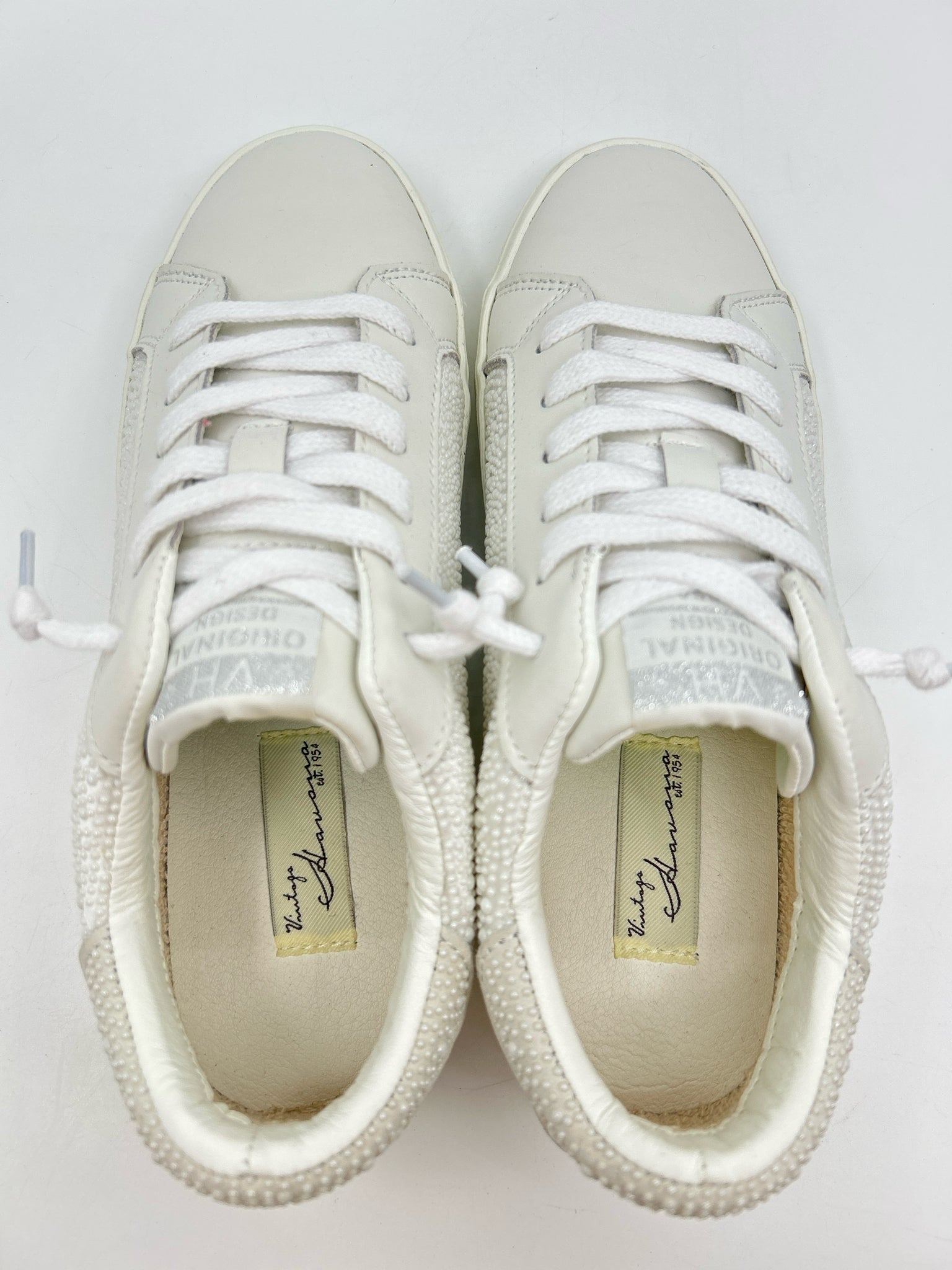 VINTAGE HAVANA Size 8 White Women Sneakers