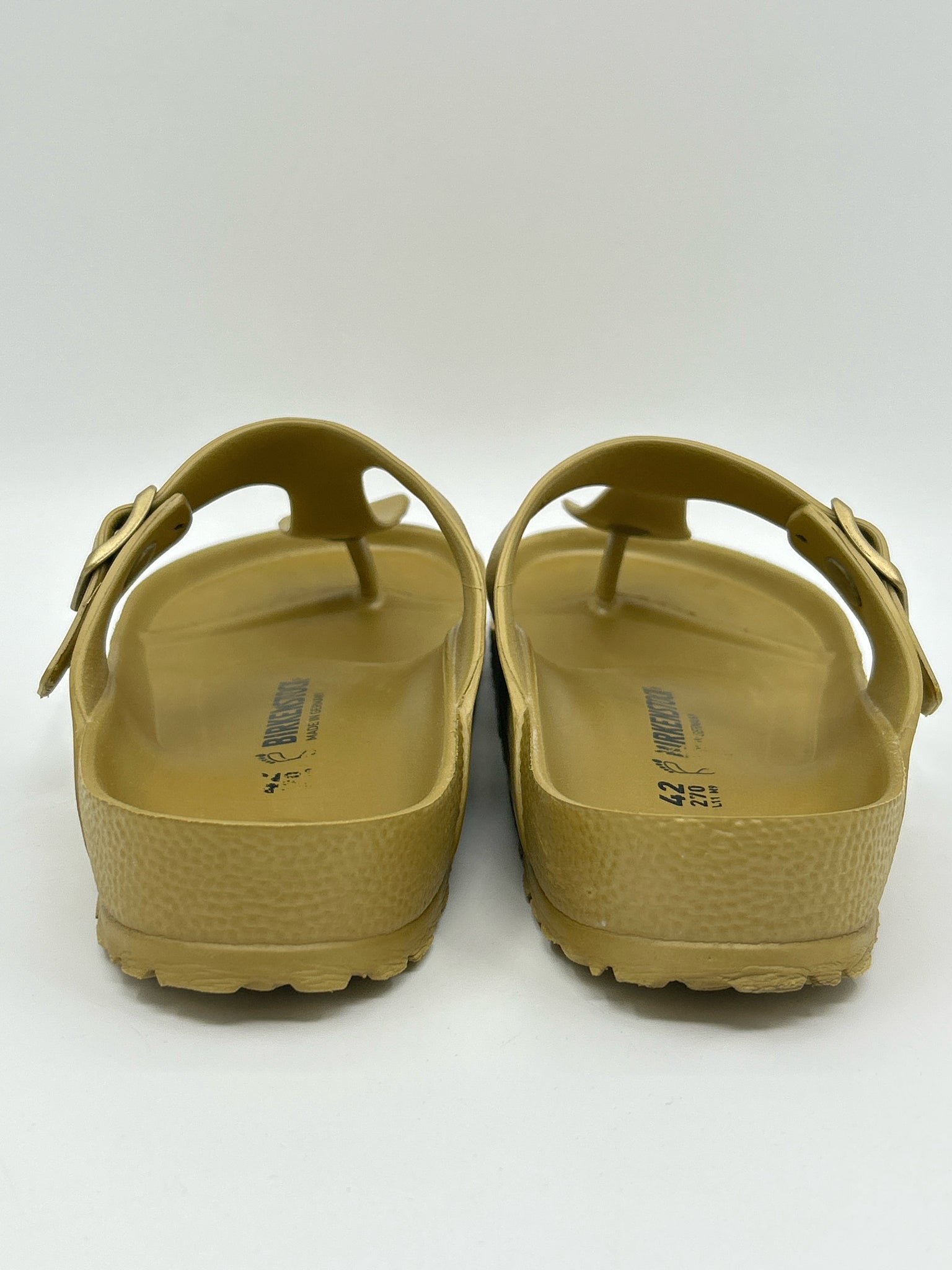 BIRKENSTOCK Size 11 Gold Women Sandal