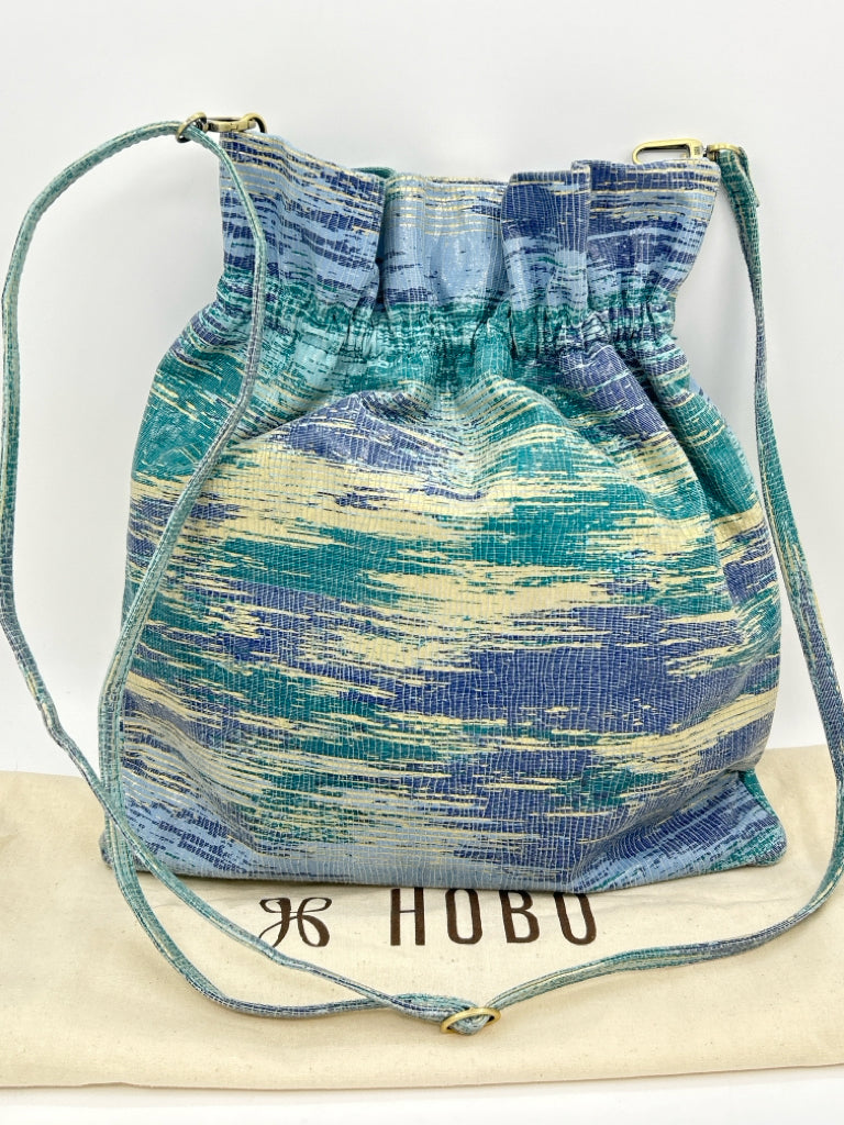 HOBO BLUE AND TEAL Purse