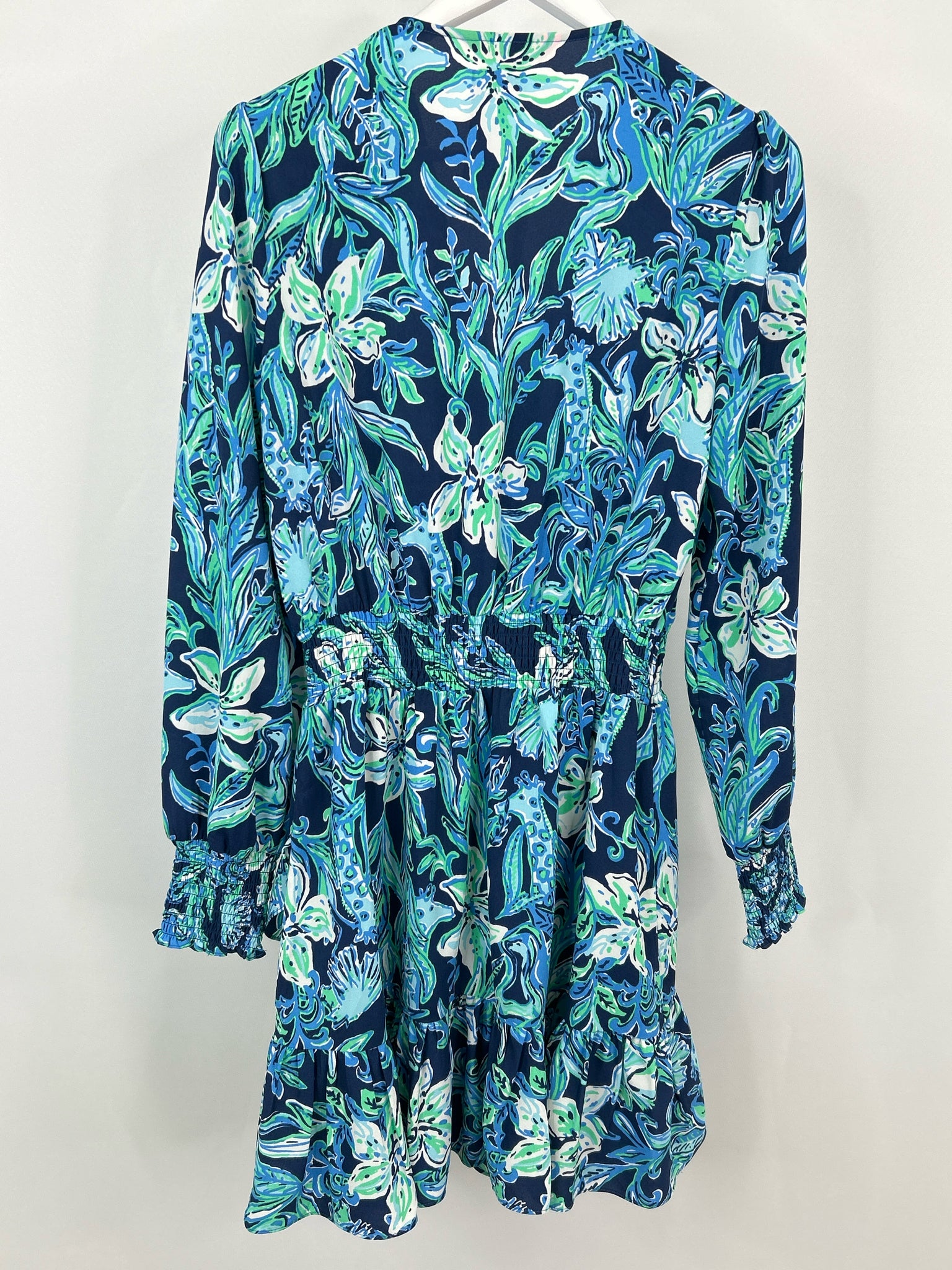 LILLY PULITZER Size 10 Navy Print Women Dress