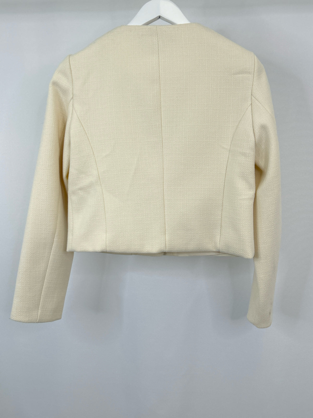ZARA Size S Ivory Women Blazer
