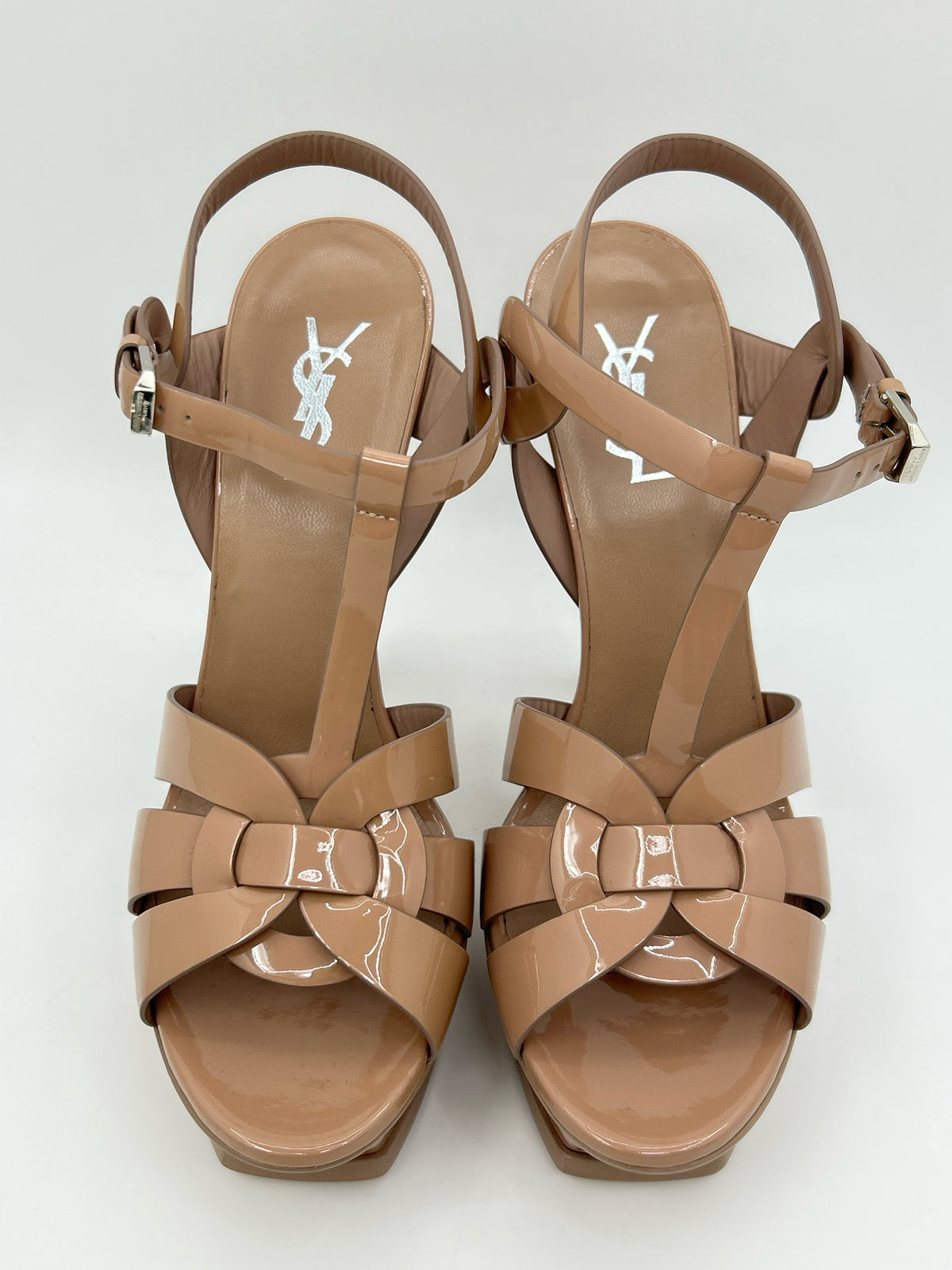 YVES SAINT LAURENT Size 40 nude Women Sandal