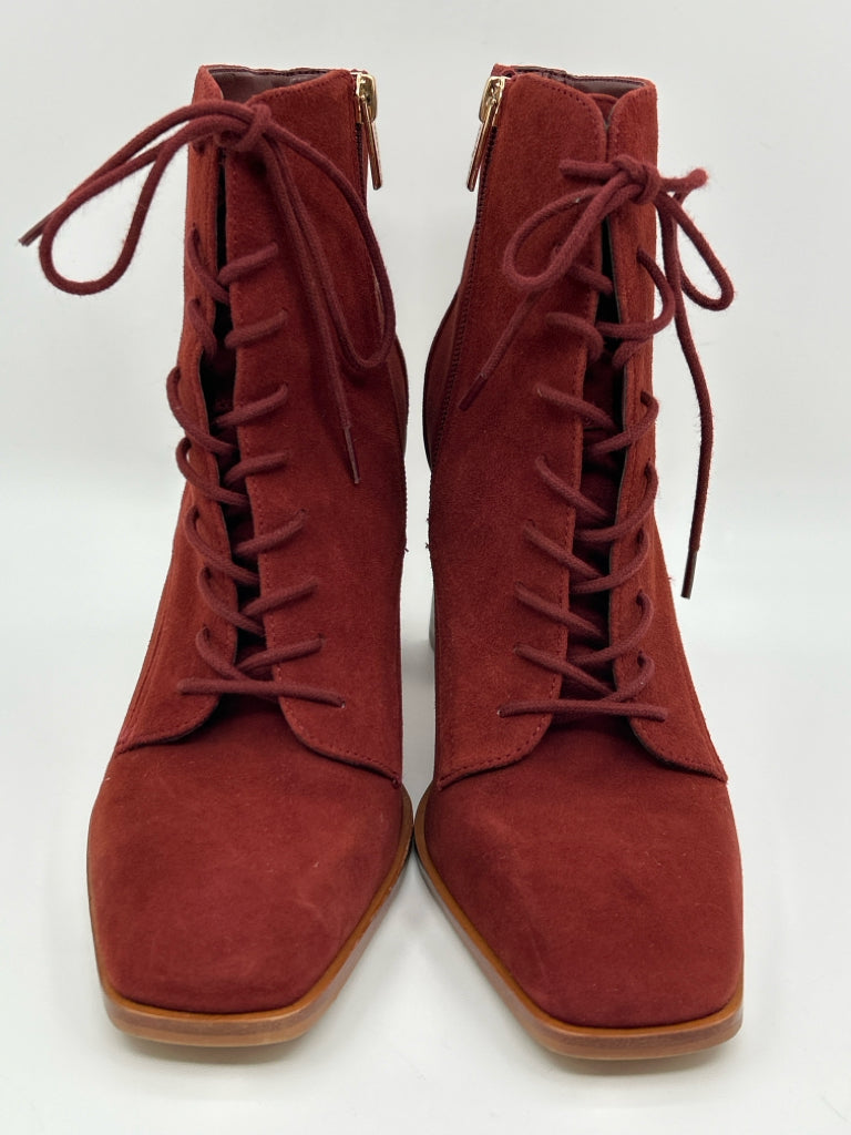 VINCE CAMUTO Women Size 10M Rust  Booties NWOB