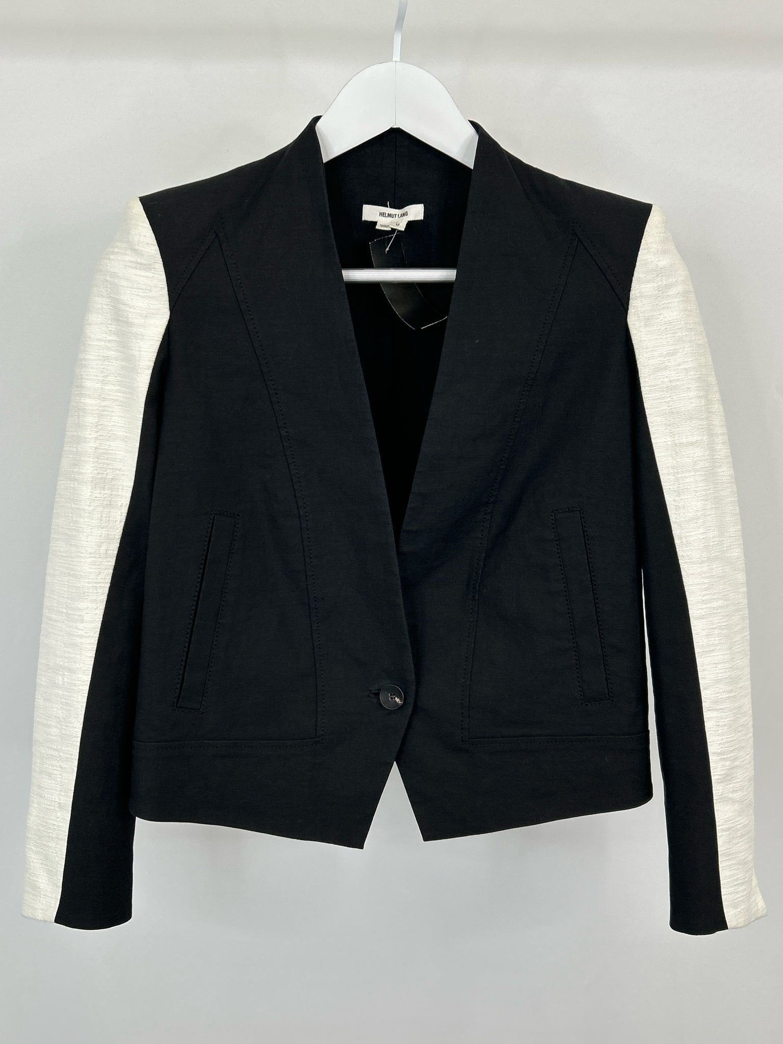 helmut lang Size 0 Black and White Women Jacket