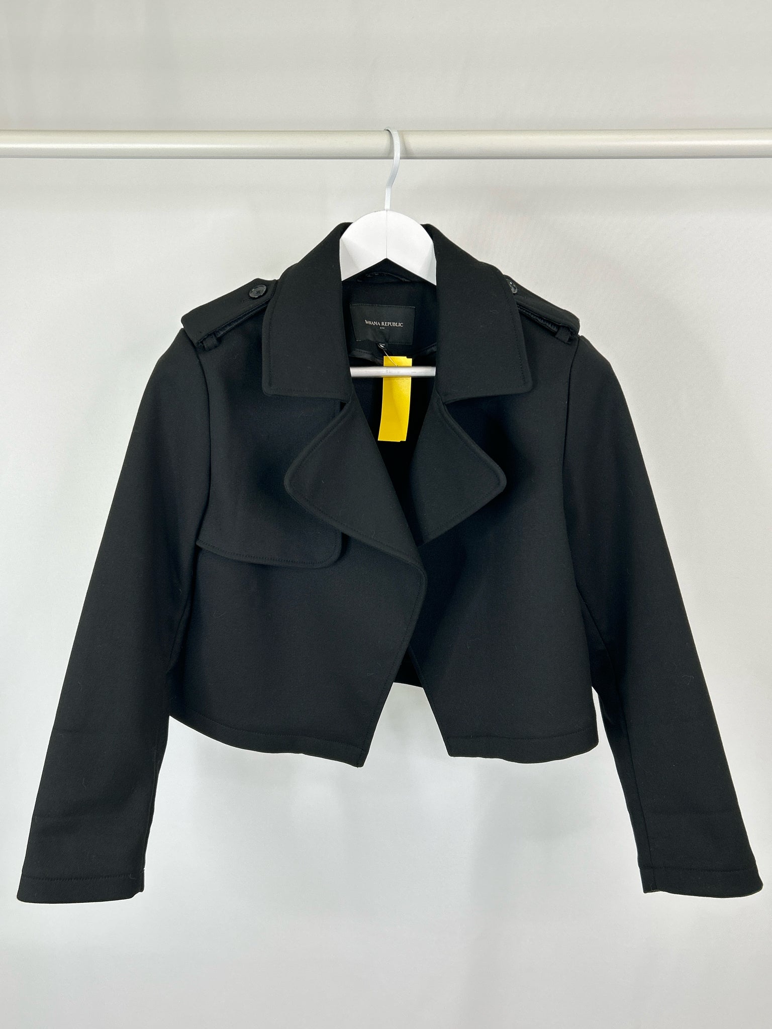 BANANA REPUBLIC Size SP Black Women Jacket