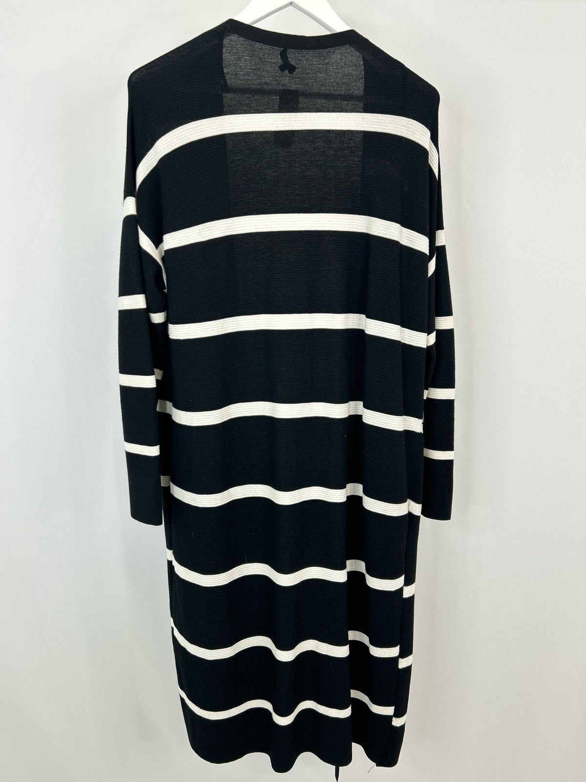 LAFAYETTE 148 Size L Black and White Women Cardigan