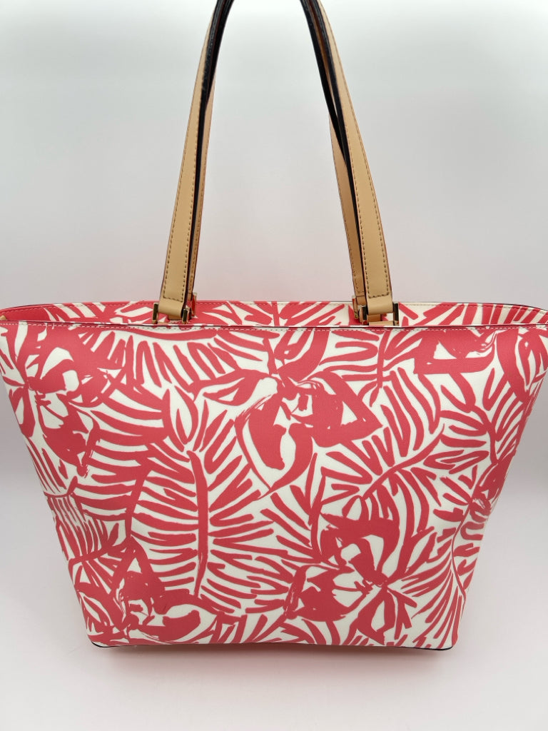 KATE SPADE PINK AND WHITE Women's Tote