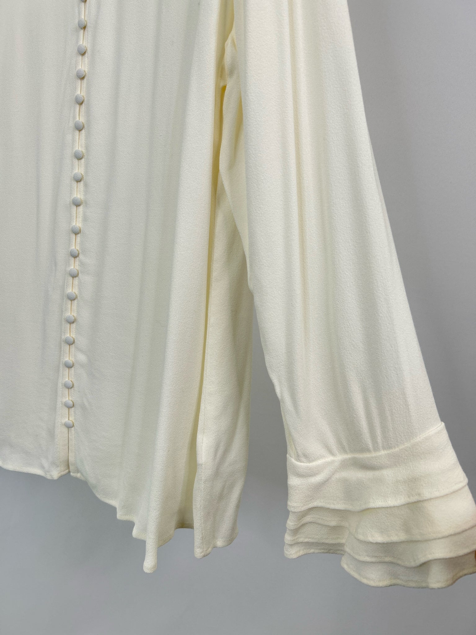 SOFT SURROUNDINGS Size 1X Ivory Women Blouse