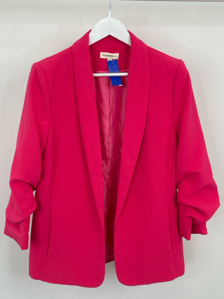 EE:SOME Women Size M Hot Pink Blazer