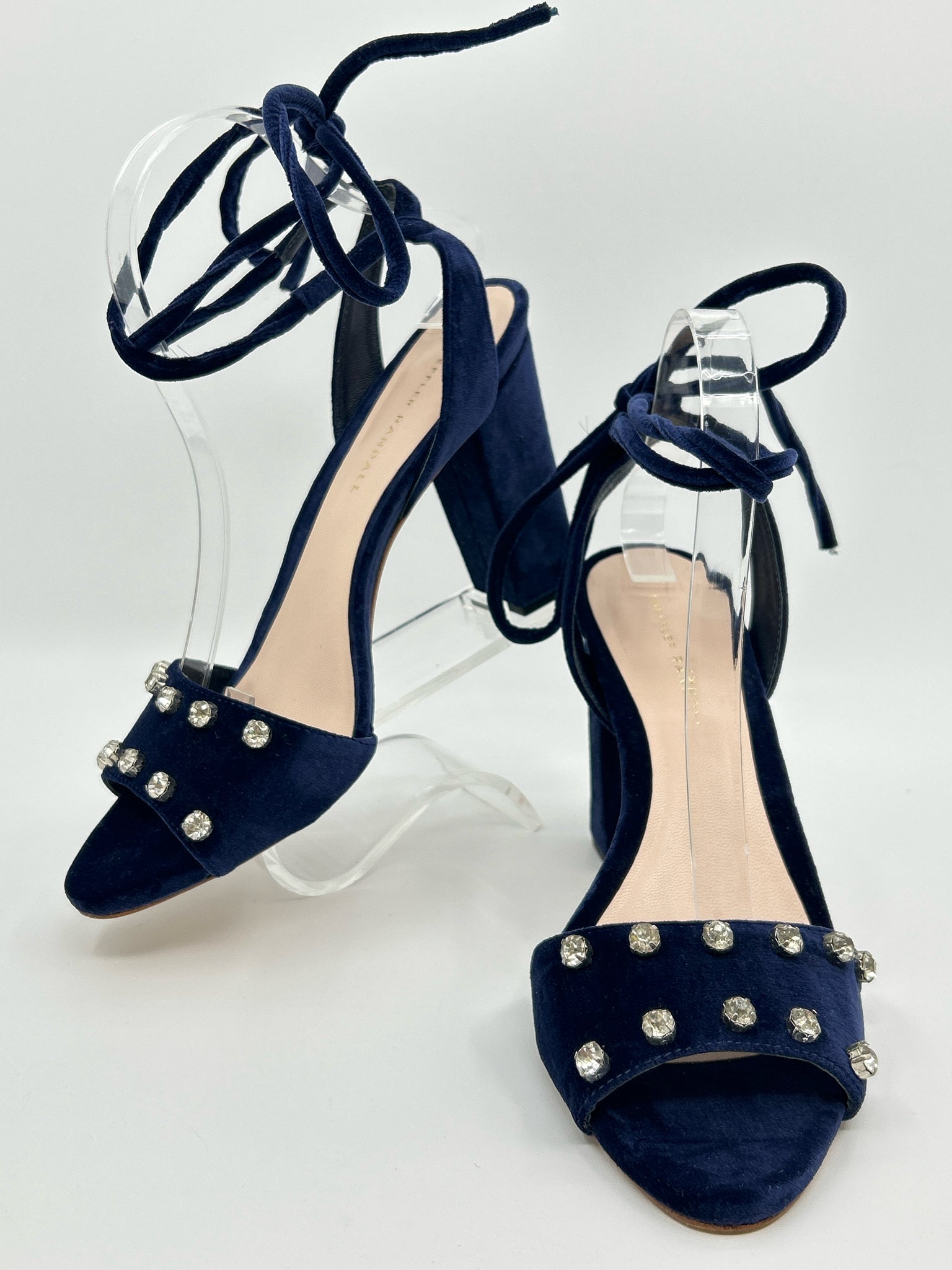LOEFFLER RANDALL Size 9.5 Navy Women Sandal