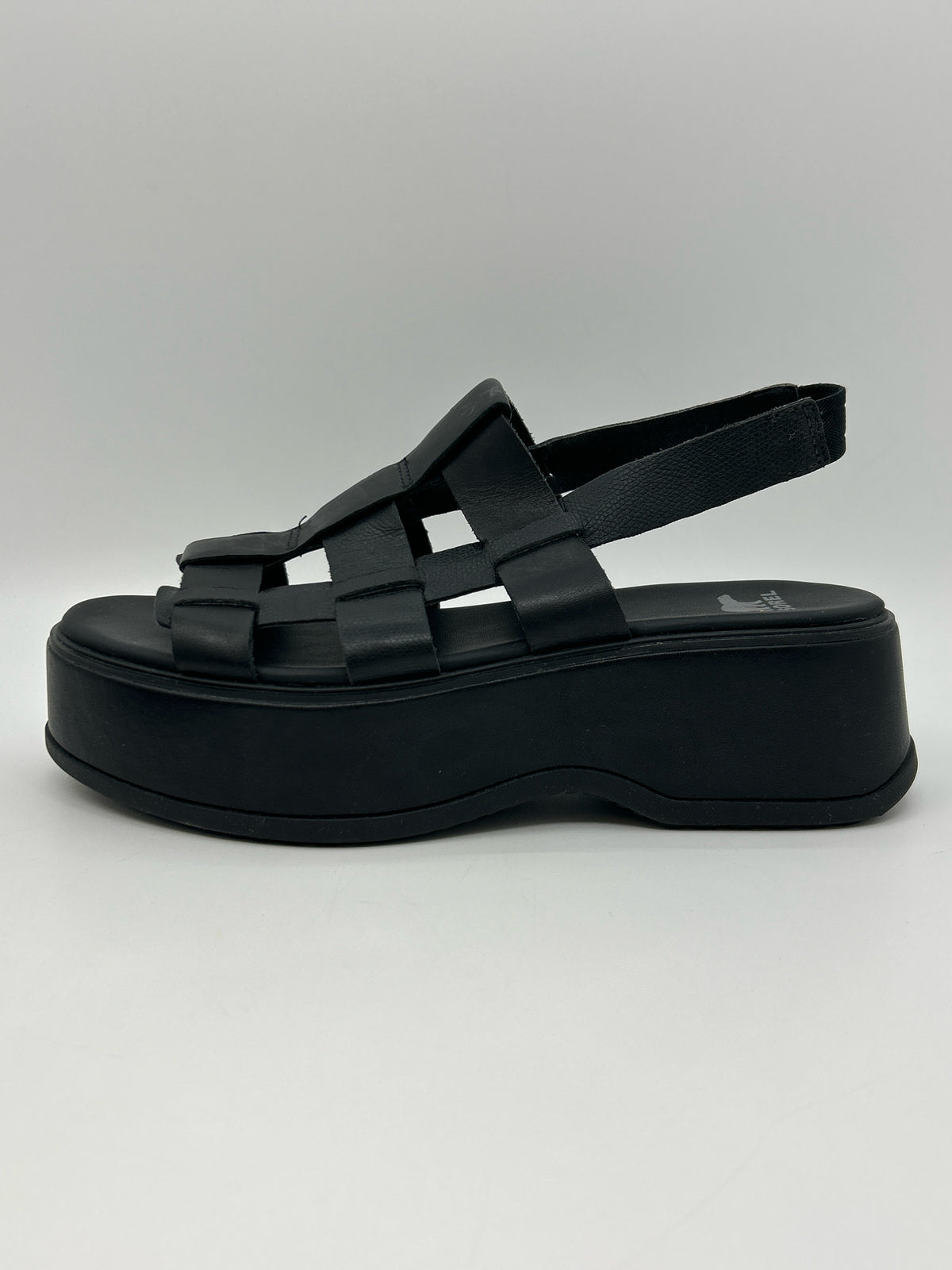 SOREL Size 9.5 Black Women Sandal