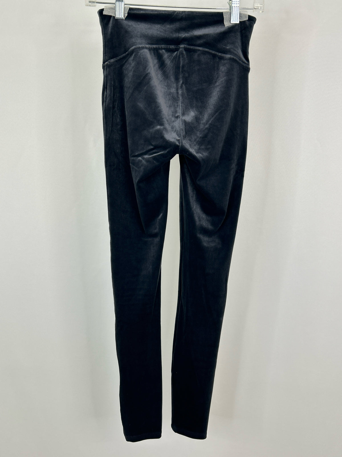 SPANX Size S BLUE METALLIC Women Legging