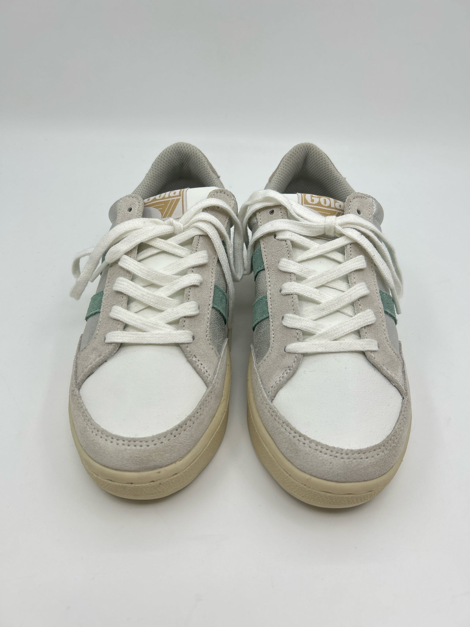 GOLA Size 6 Grey and Silver Women Sneakers