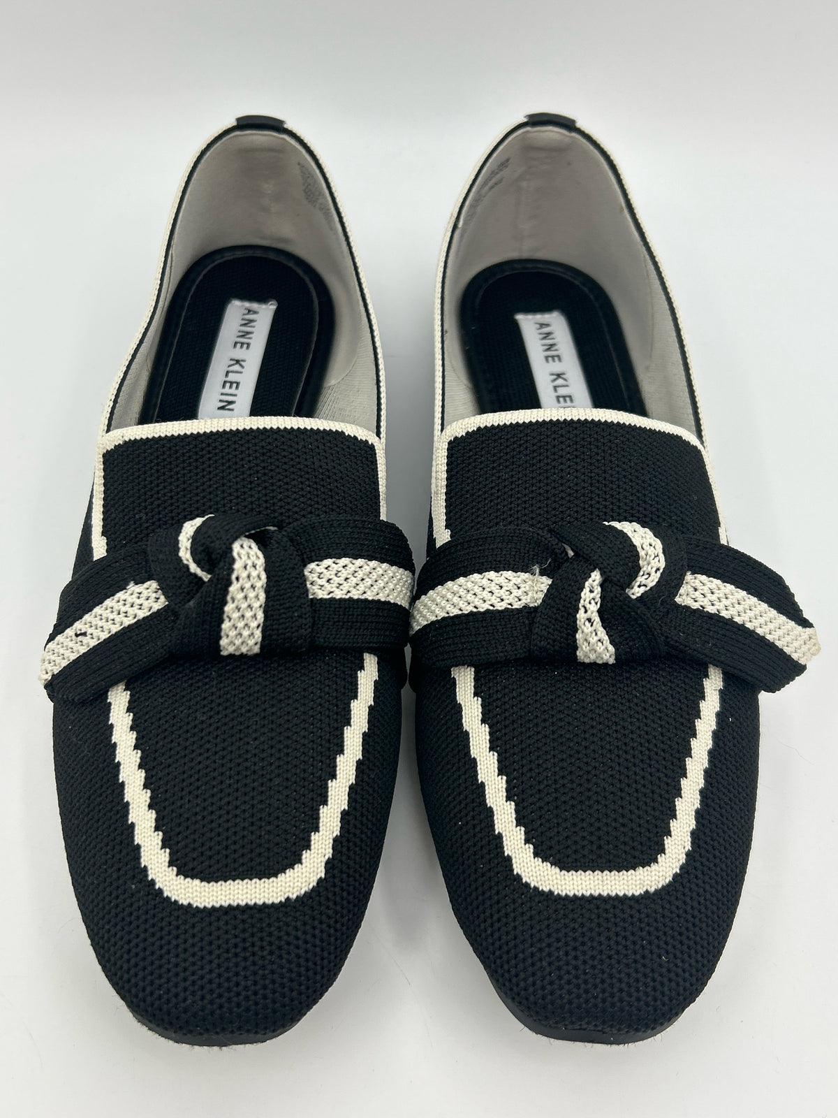 ANNE KLEIN Size 8.5 Black Women Flats