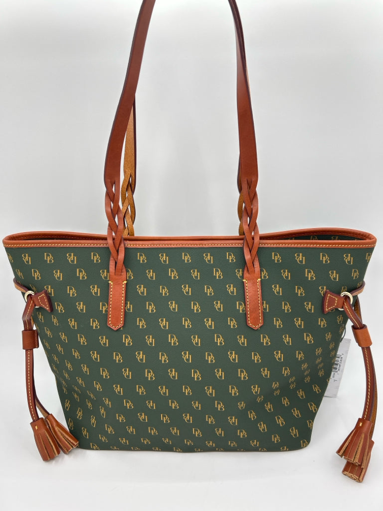 DOONEY & BOURKE NWT Green Print Women's Tote