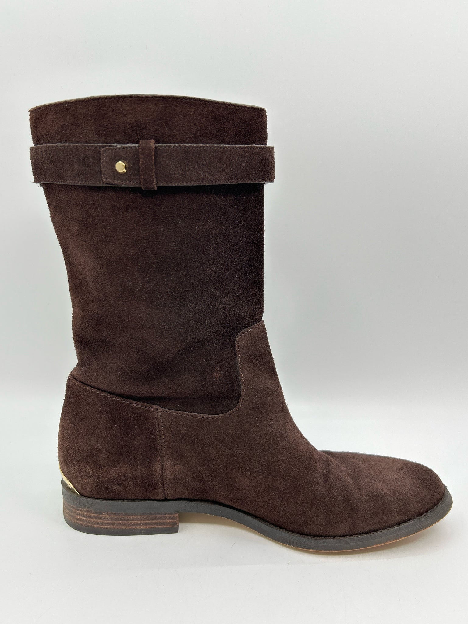 MICHAEL KORS Size 7.5M Brown Women Booties