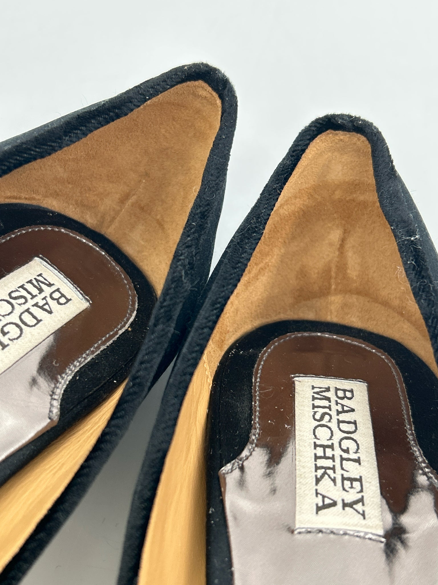 BADGLEY MISCHKA Size 8.5M Black Women Sandal