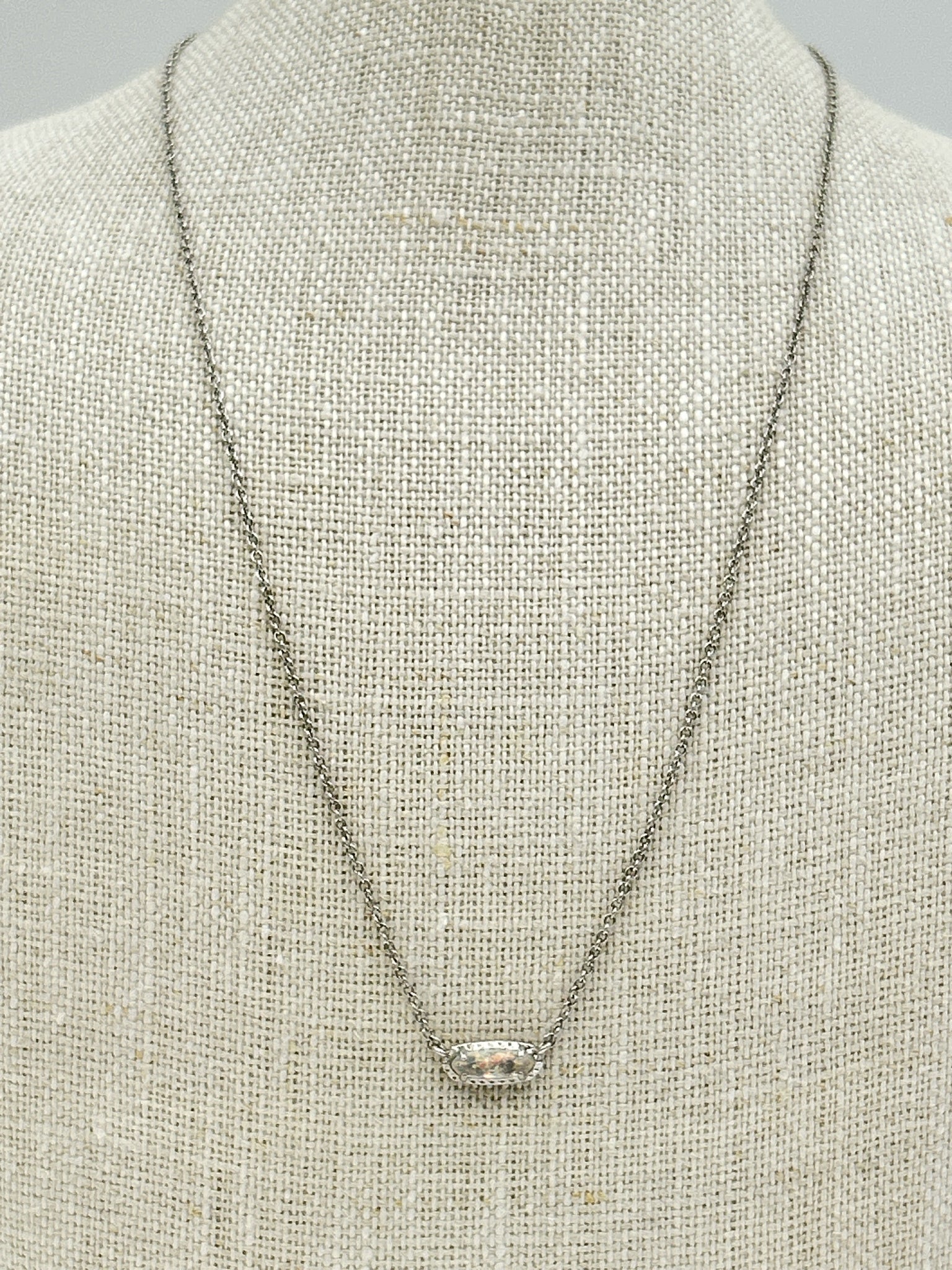 KENDRA SCOTT Silver Necklace