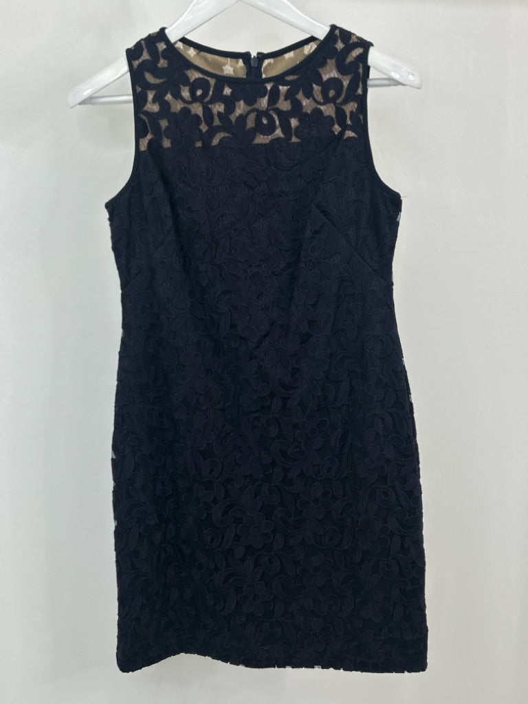 Lauren Ralph Lauren Size 8P Navy Dress