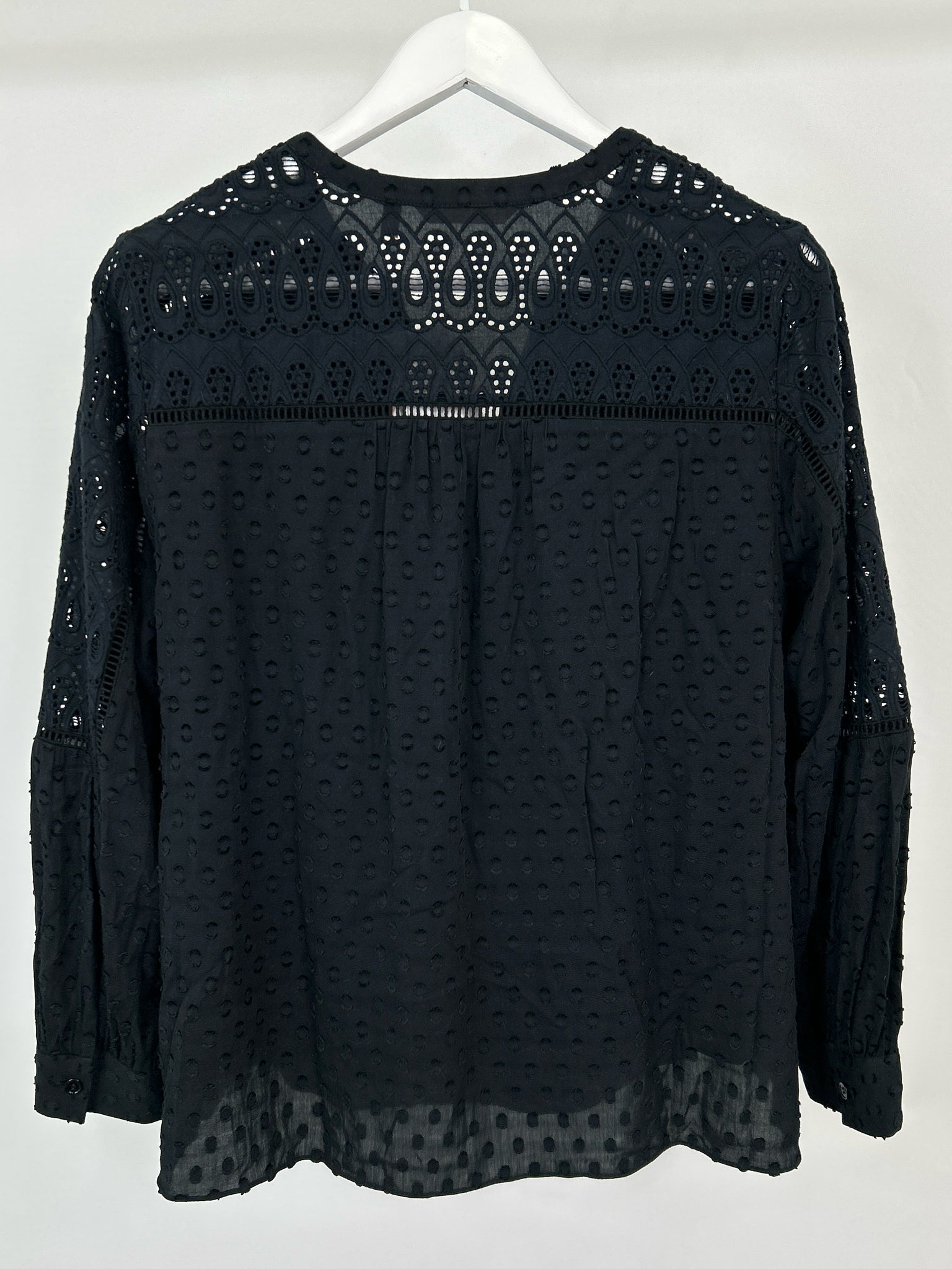 SOFT SURROUNDINGS Size PL Black Women Blouse NWOT
