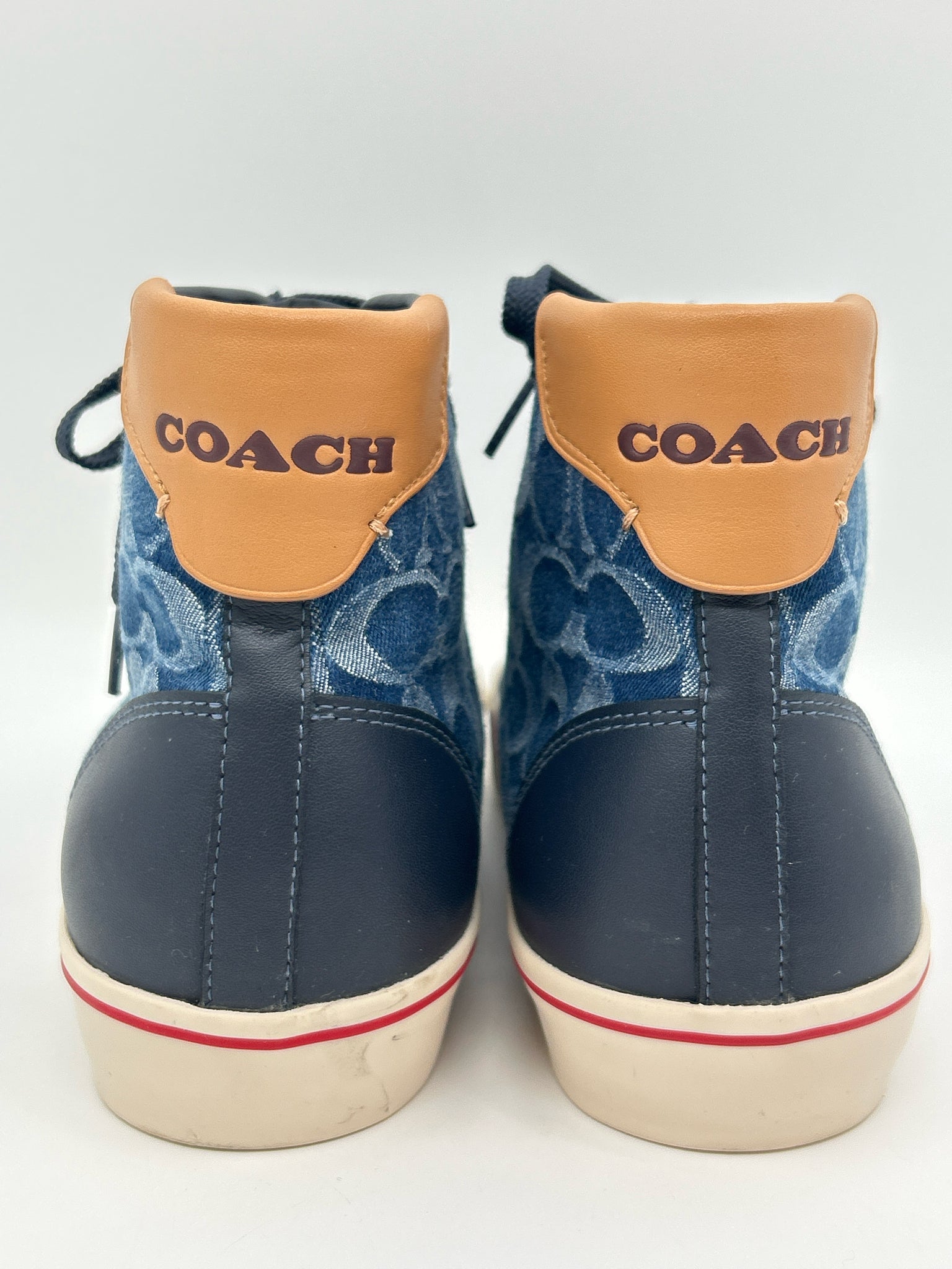 Coach Size 10B DENIM Women Sneakers