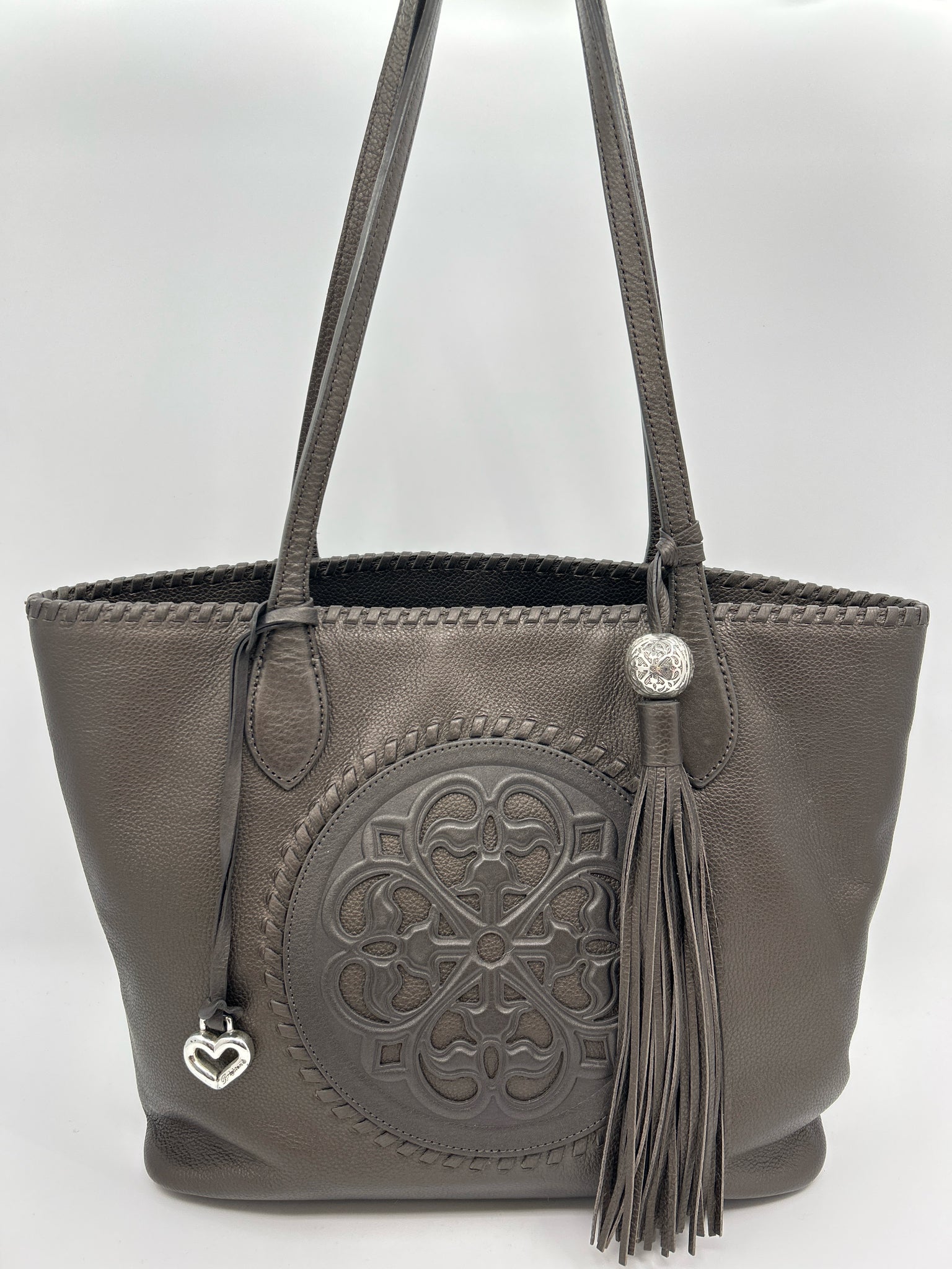 BRIGHTON Pewter Women Tote