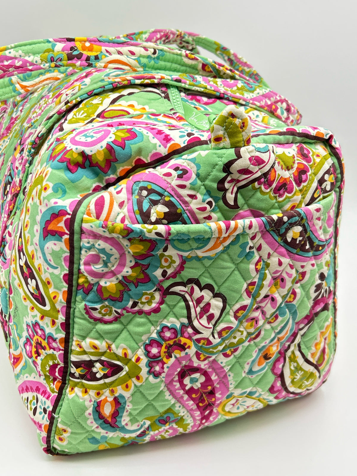 VERA BRADLEY Green Print Luggage