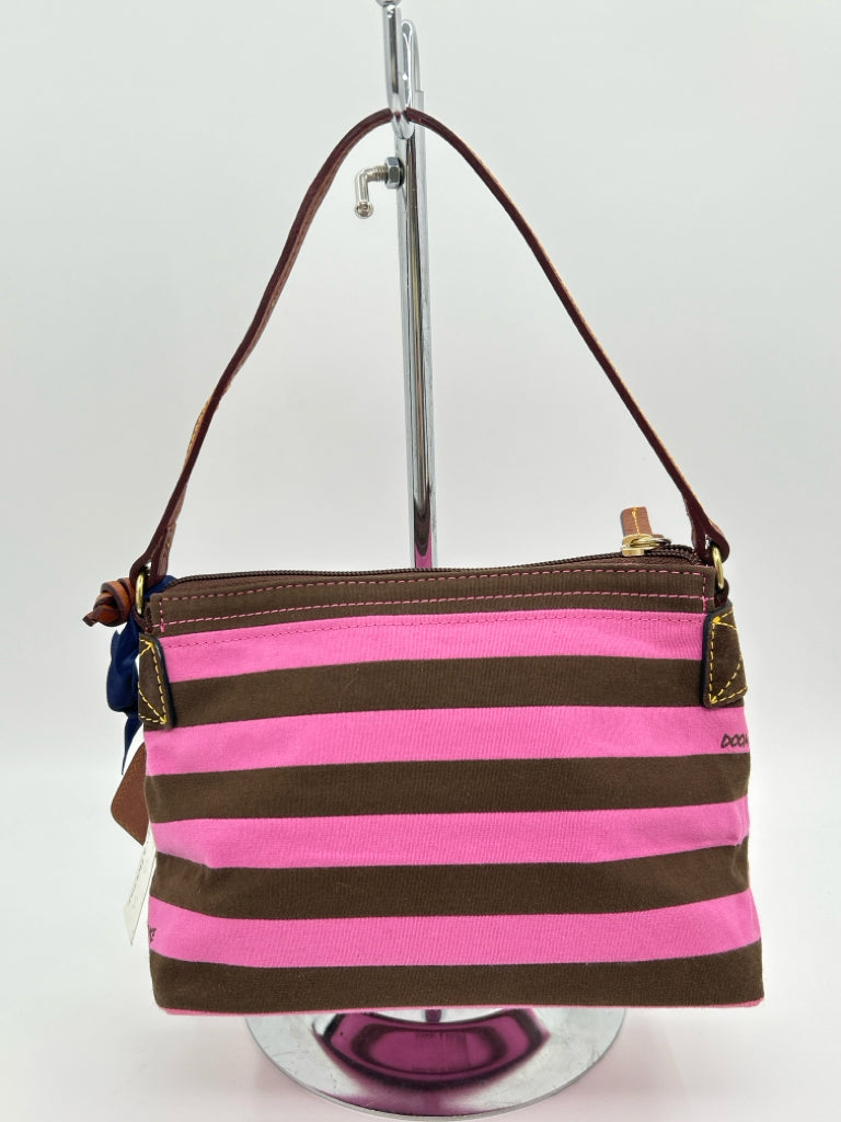 DOONEY & BOURKE Pink and Brown Purse NWT
