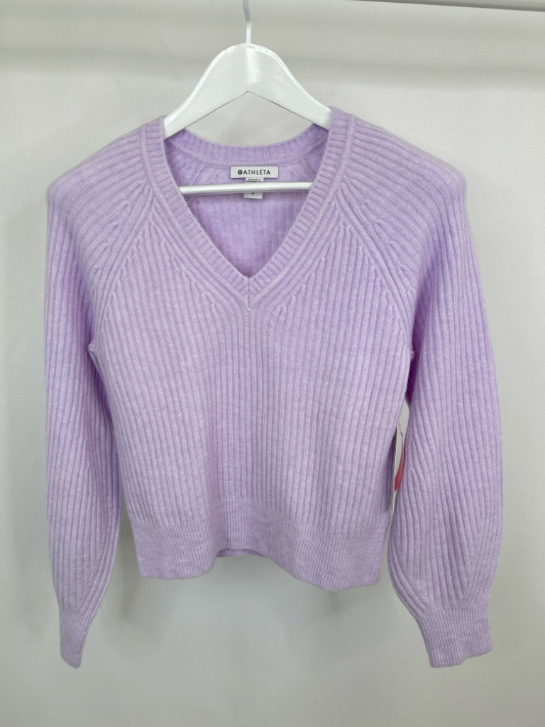 ATHLETA Women Size S Lilac Sweater