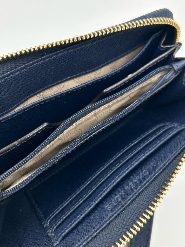 MICHAEL KORS Navy Wallet