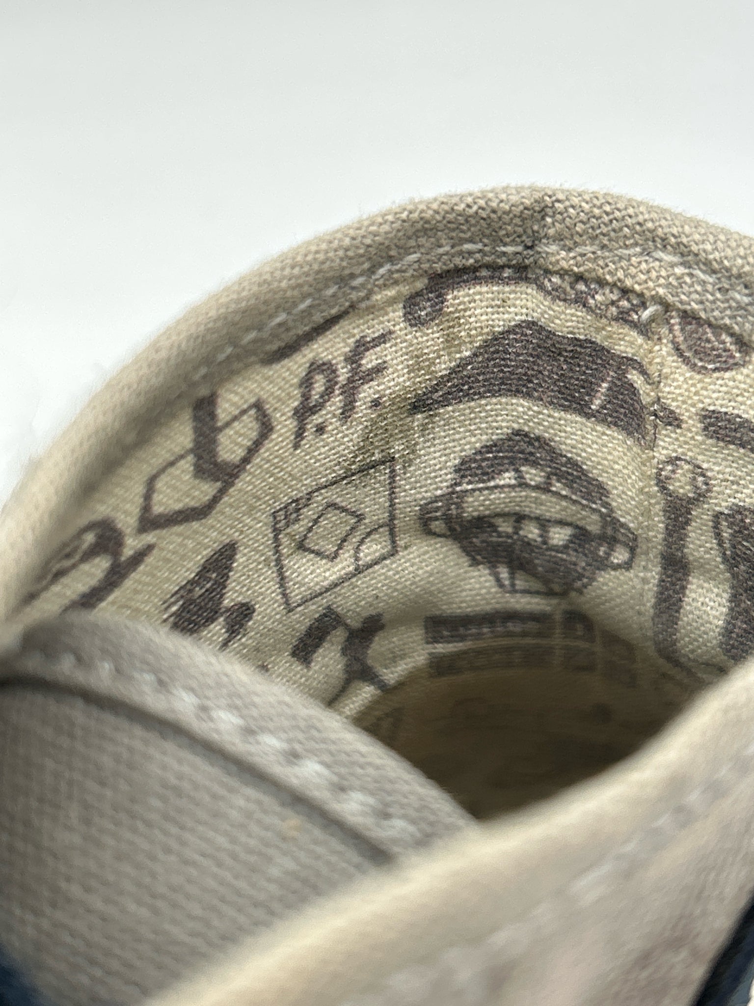 P.F. Flyers Size 6.5 Grey & Brown Women Sneakers