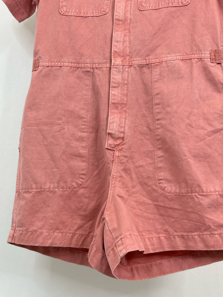 TEA N ROSE Size M Coral Women's Romper NWT