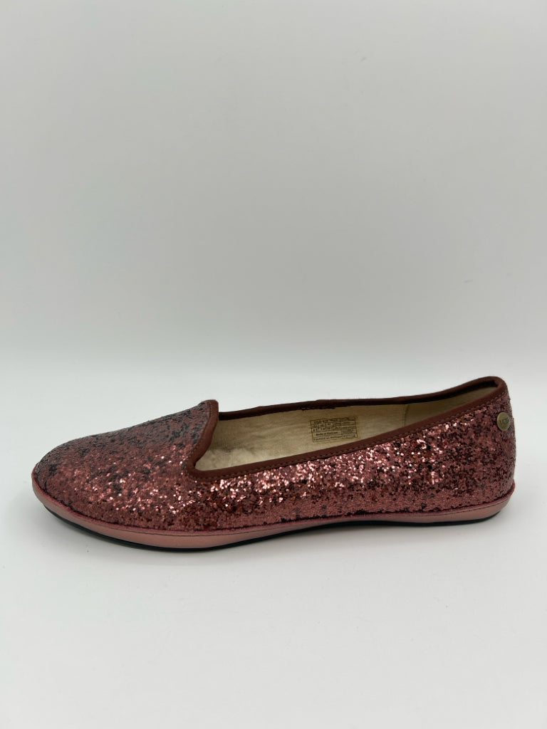 UGG Women Size 8.5 Chocolate Rose Flats