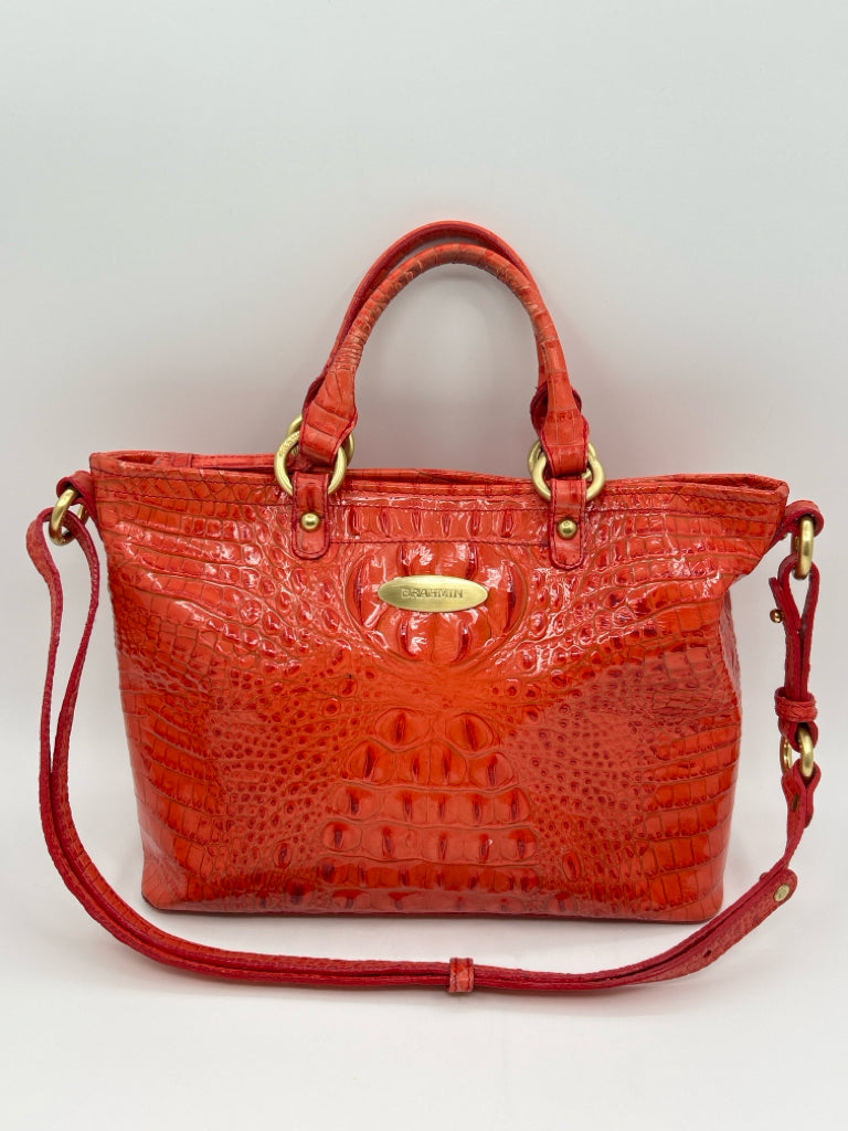 BRAHMIN Orange Women's Tote