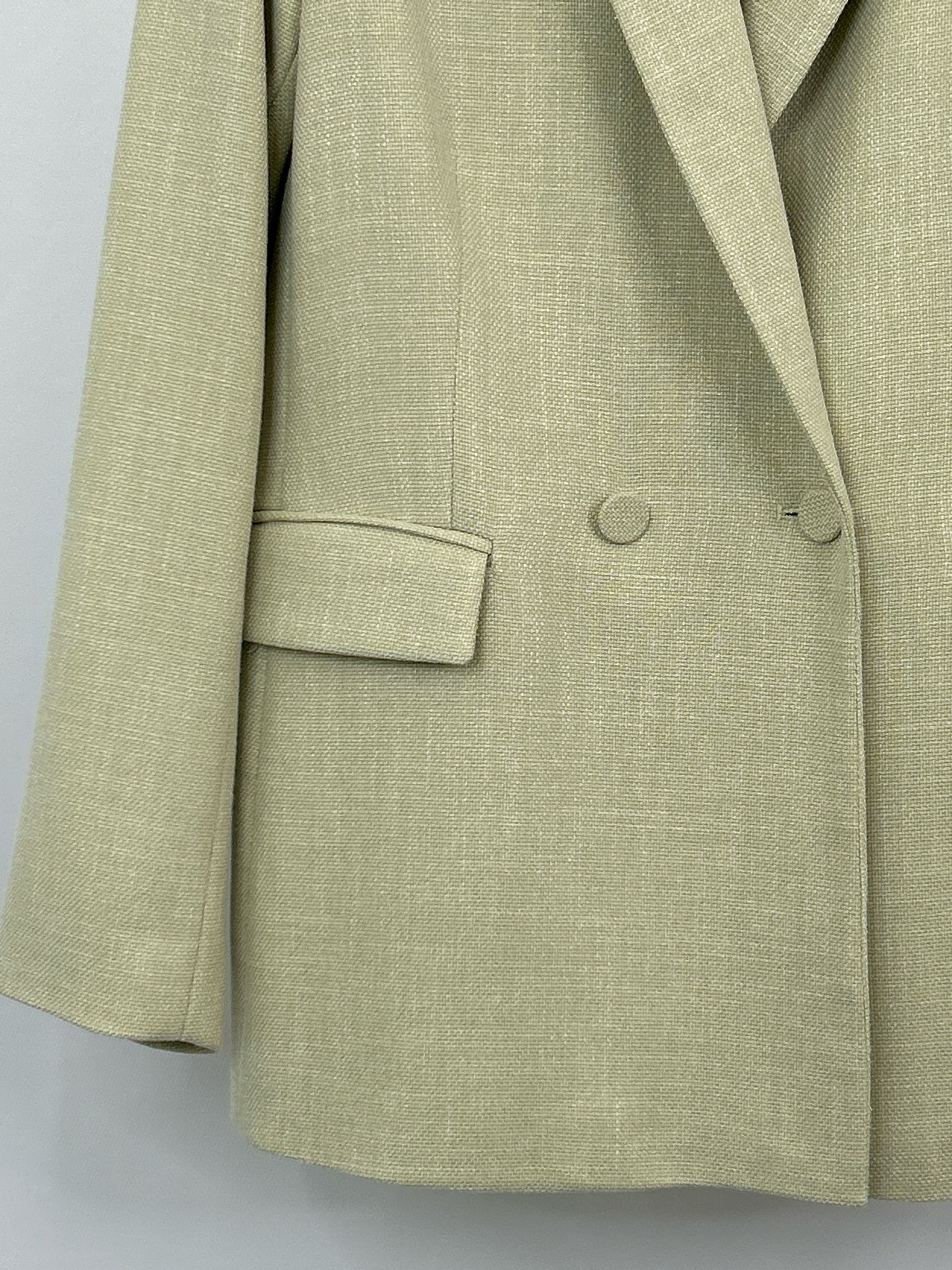 HOUSE OF HARLOW 1960 Size L light green Women Blazer