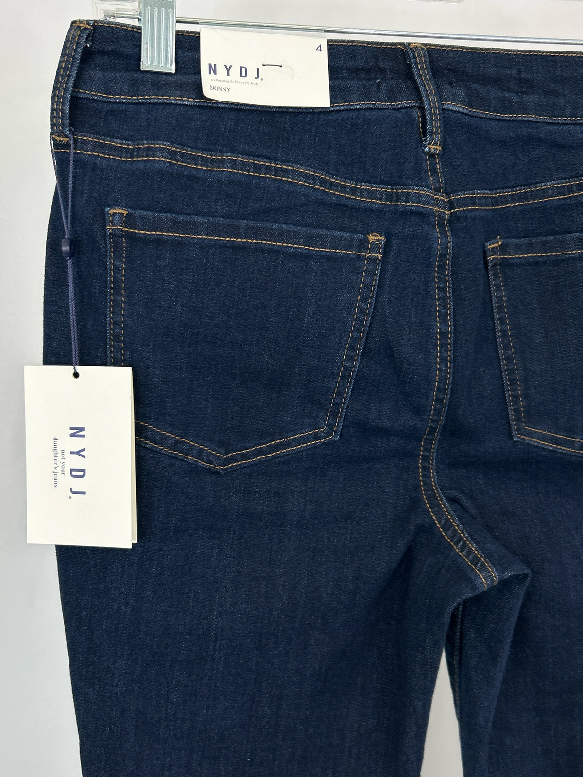 NYDJ Size 4 BLUE DENIM Women jeans