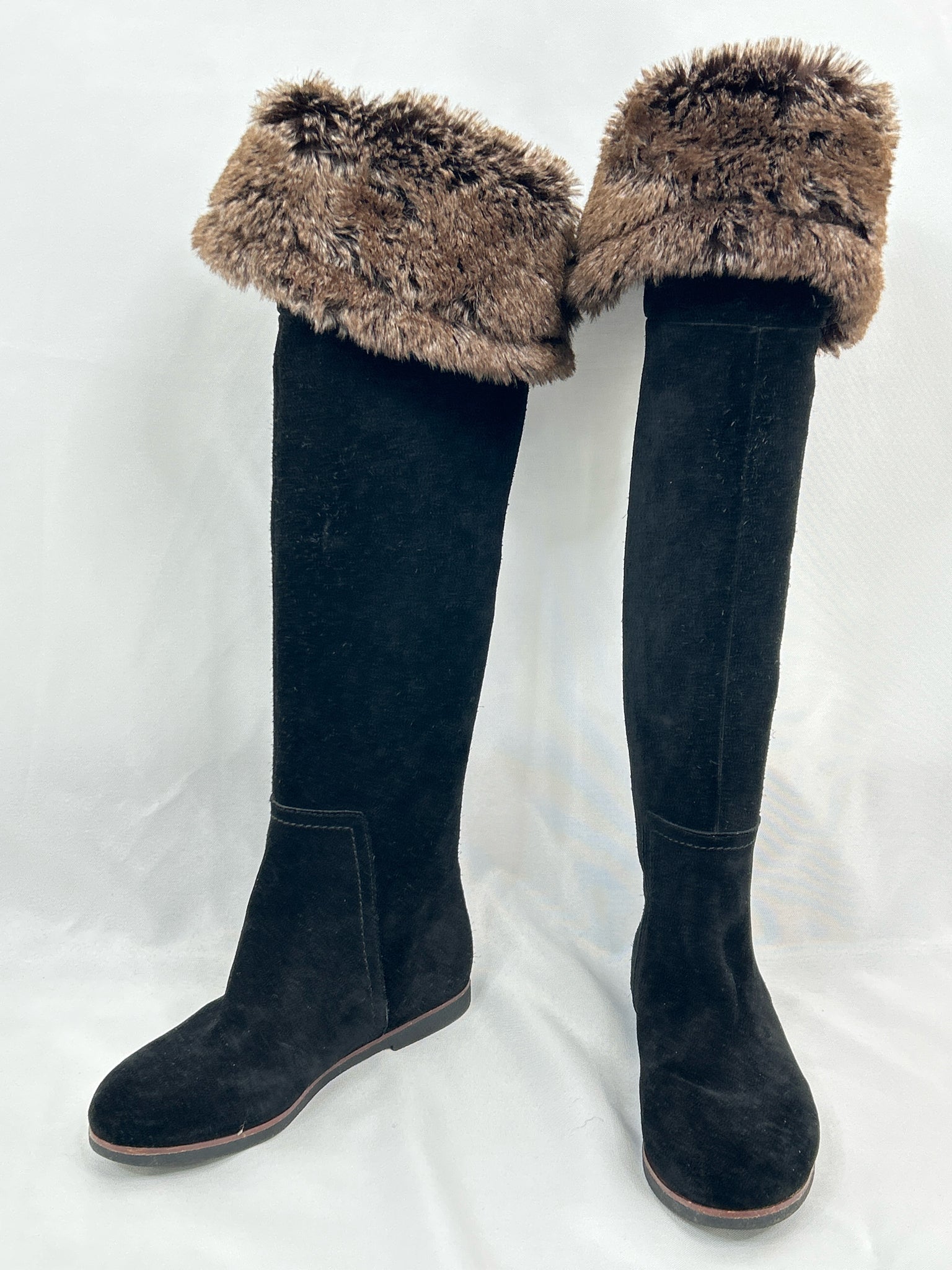 SAM EDELMAN Size 8.5M Black Women Boots