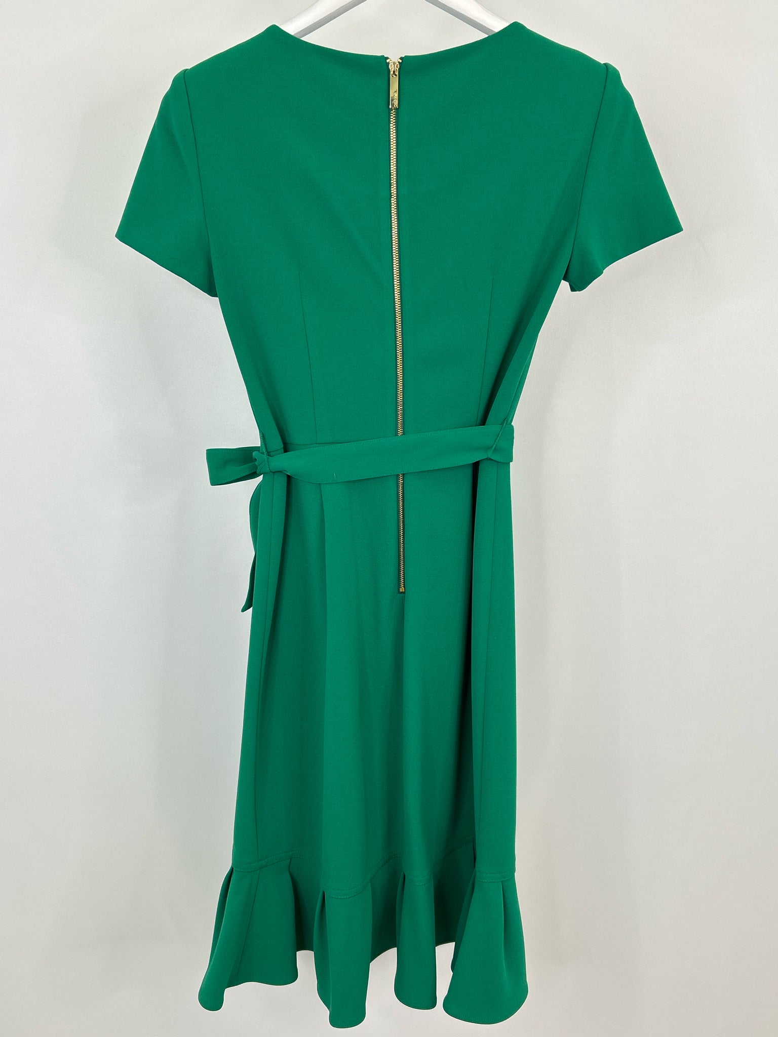 CALVIN KLEIN Size 4 Green Women Dress