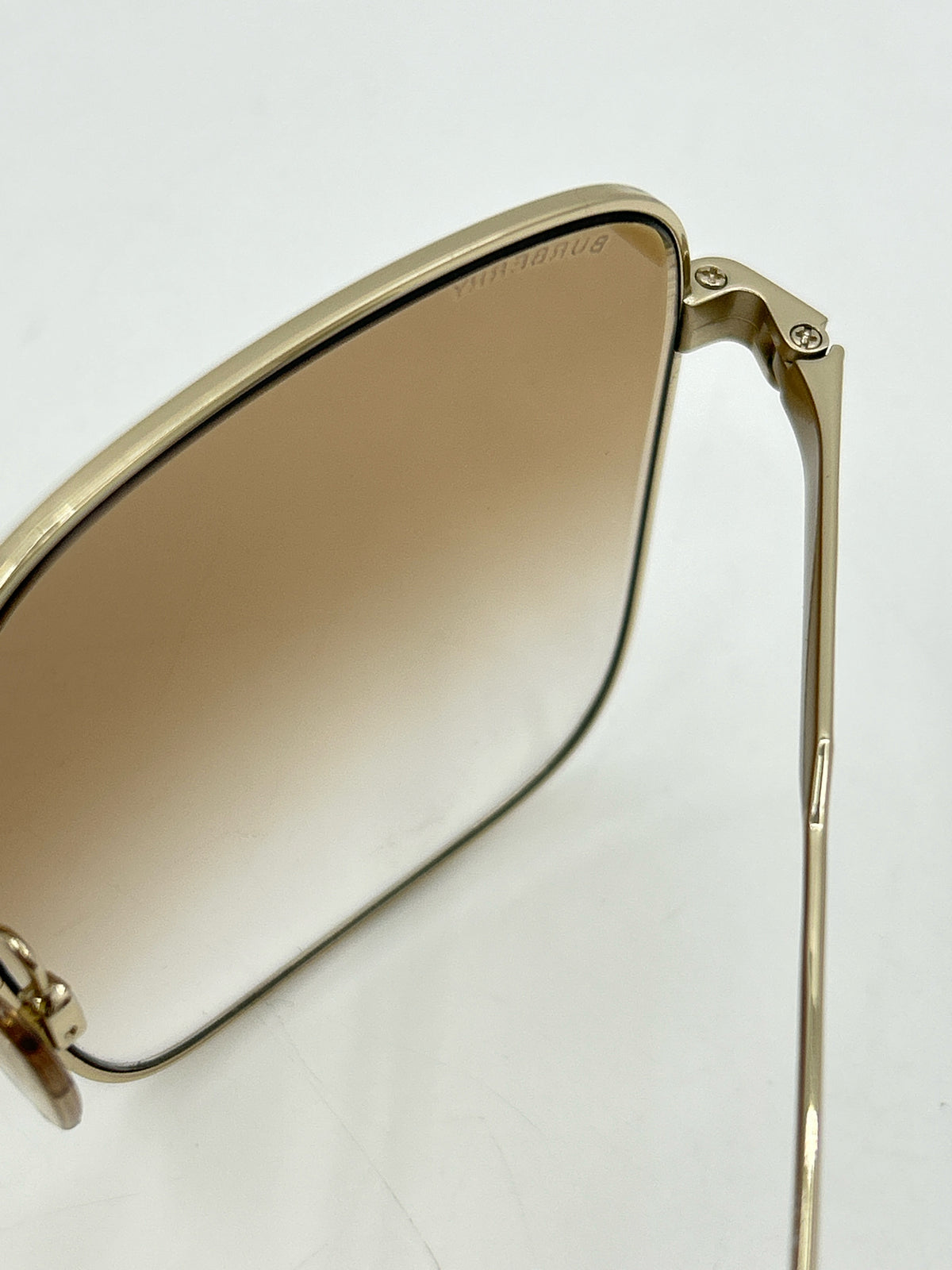 BURBERRY Gold Sunglasses
