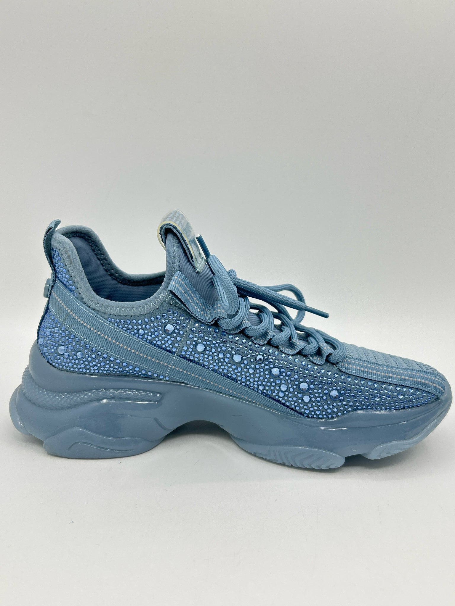 STEVE MADDEN Size 7 Blue Women Sneakers