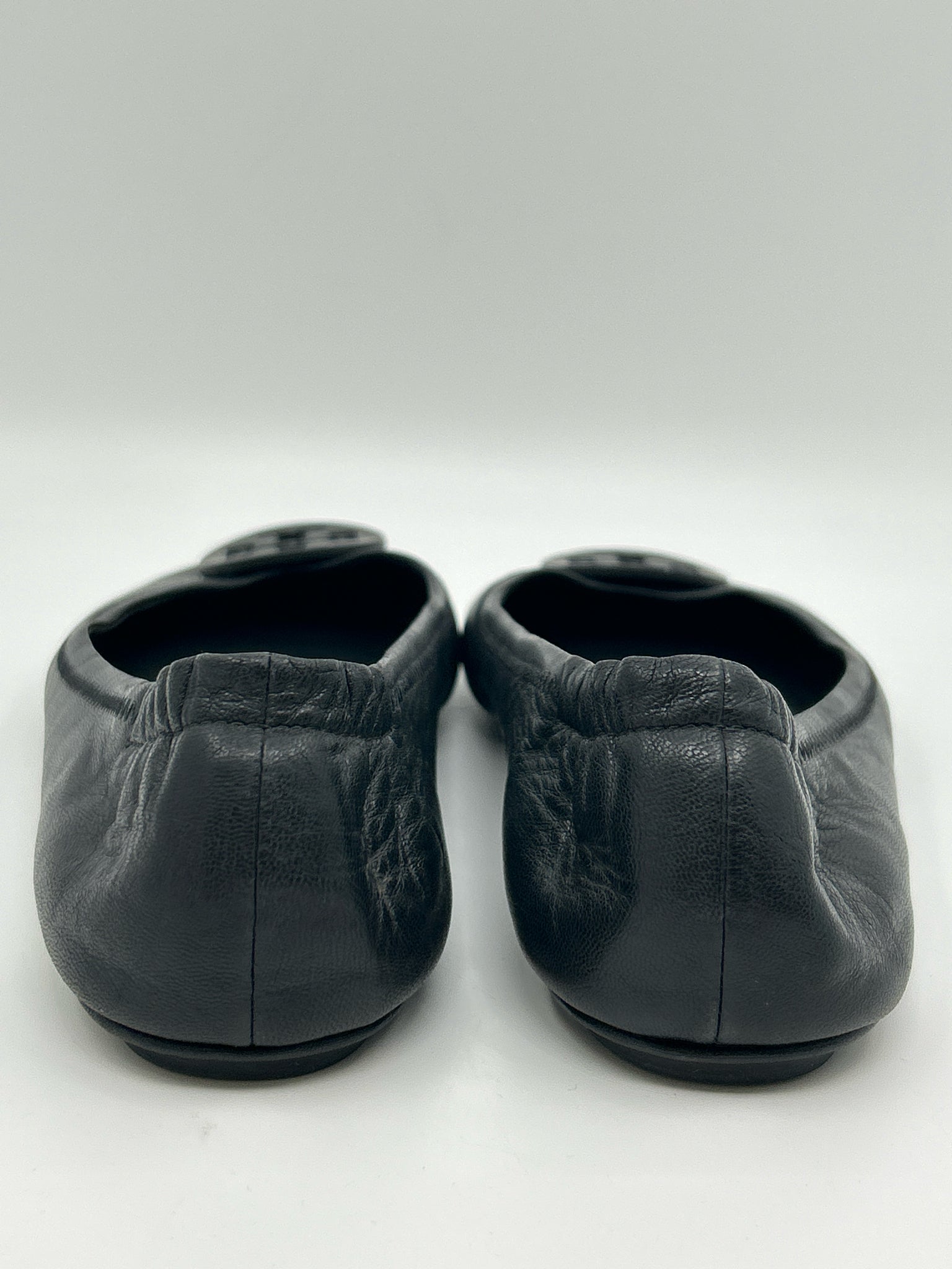 TORY BURCH Size 9.5M Black Women Flats