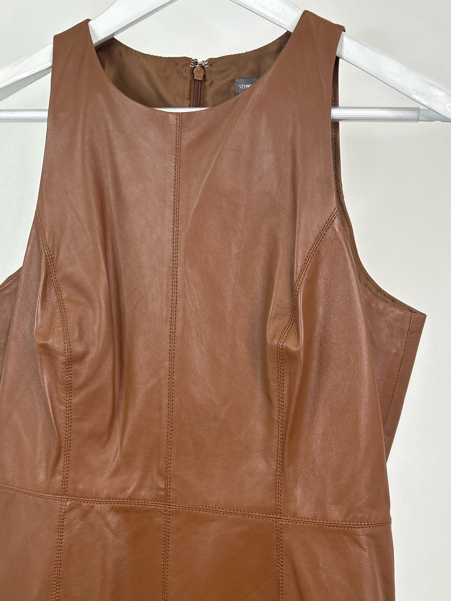 VINCE CAMUTO Size 6 Brown Women Dress