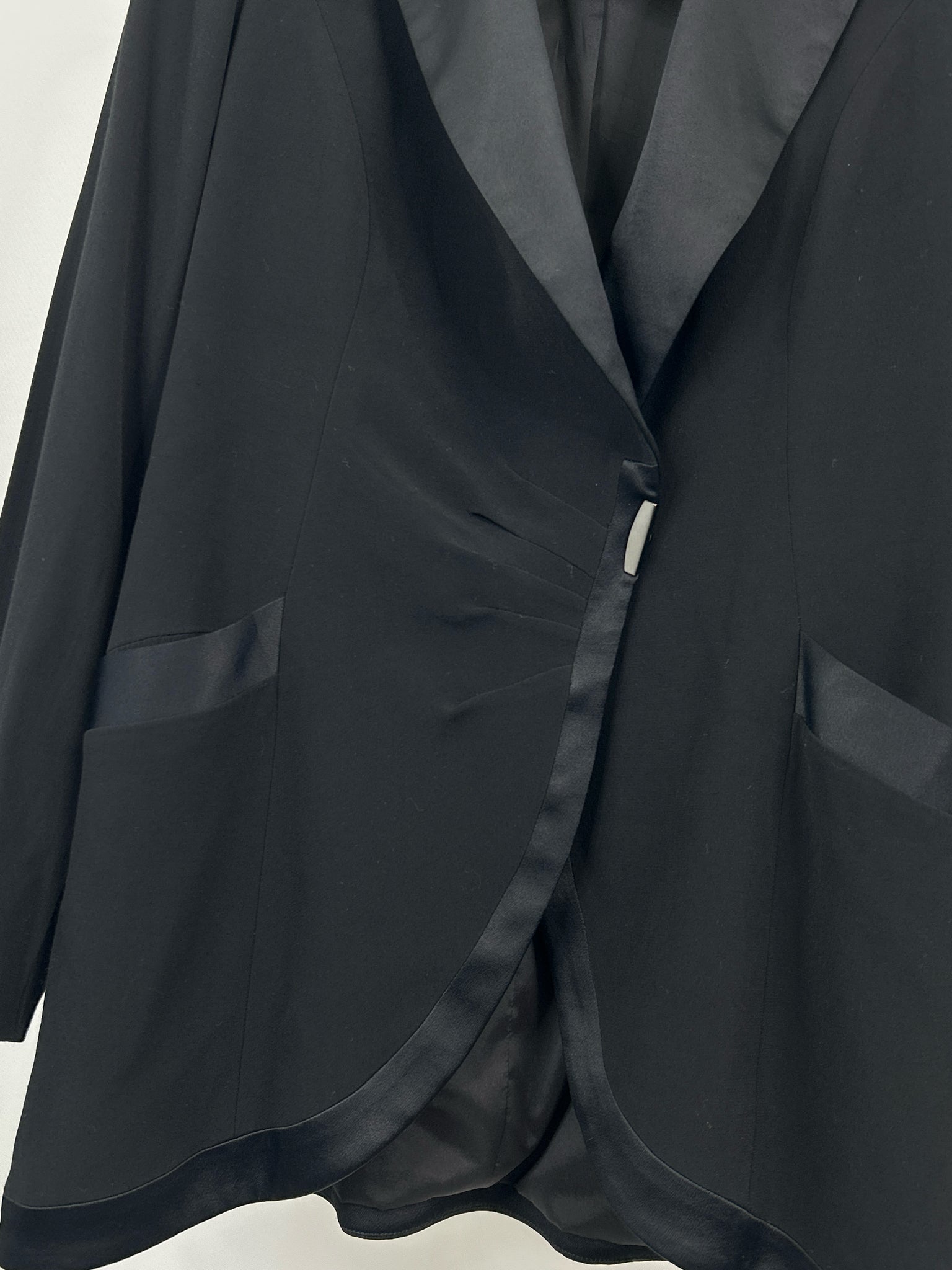 ETCETERA Size 8 Black Women Blazer