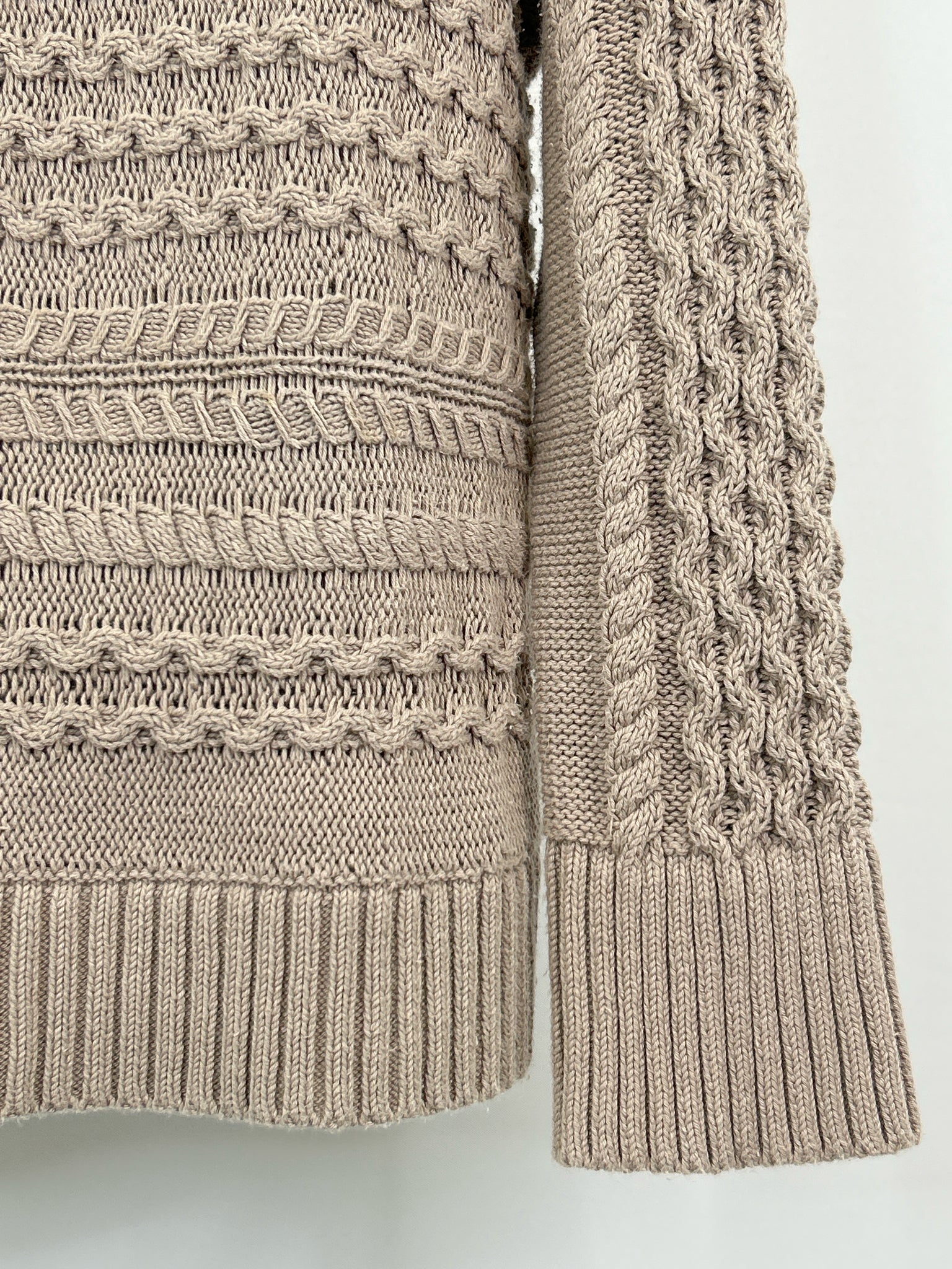 HAVEN Size M Beige Women Sweater