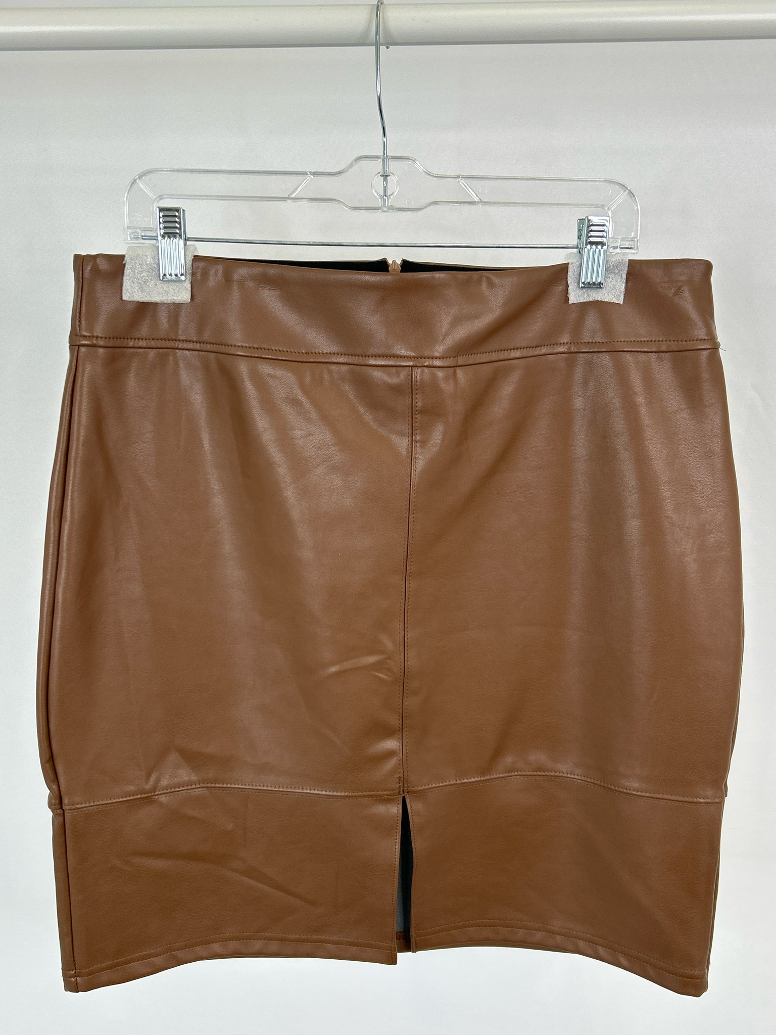 BEBE Size XL Brown Women Skirt