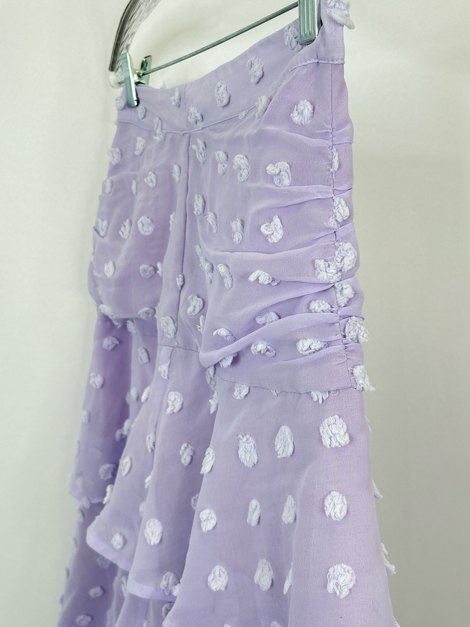 ENDLESS ROSE Size S Lilac Women 2-Piece w/skirt